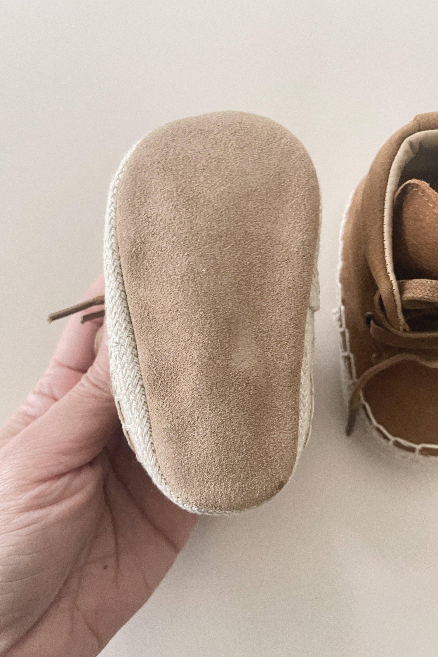 Baby High Tops Shoes - Nubuck Toffee