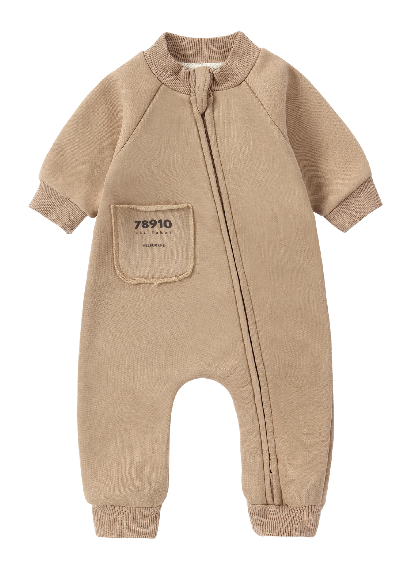 Baby Fleece Relaxed Zip Overall
