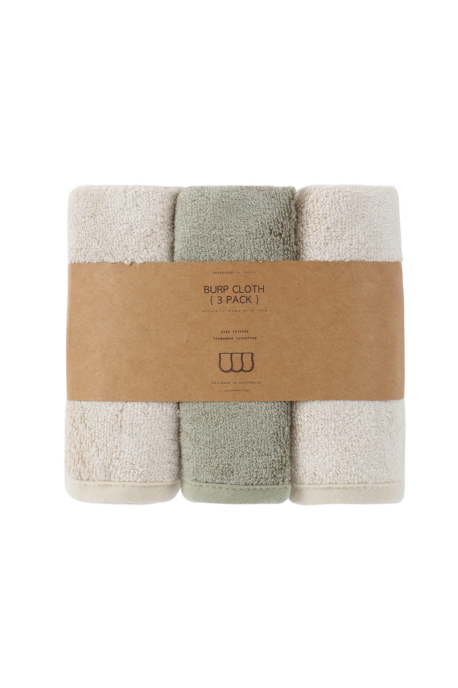 Burp Towel Cloths (Pack of 4). ex display