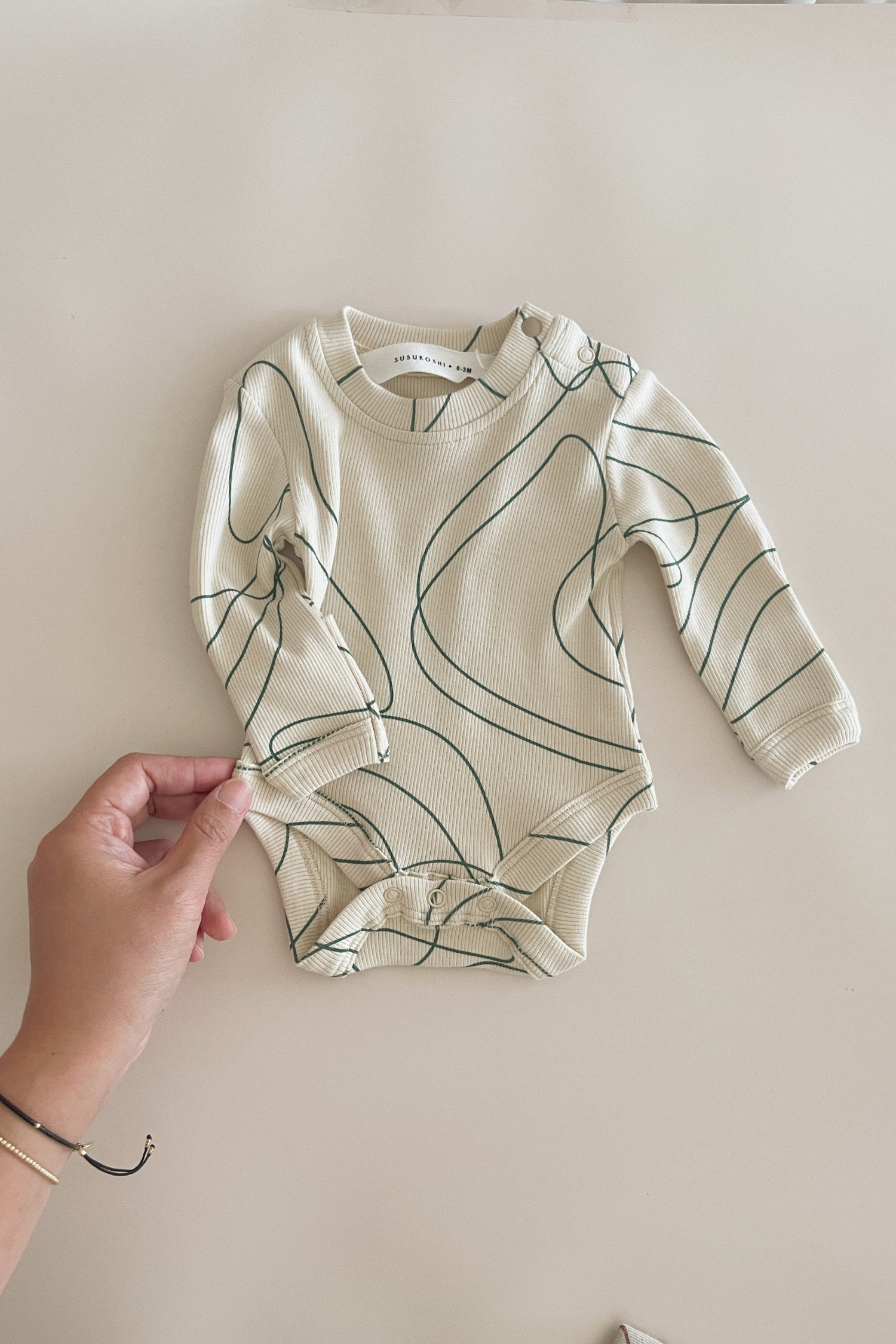 Classic Suit. L/S RIPPLE/Pine