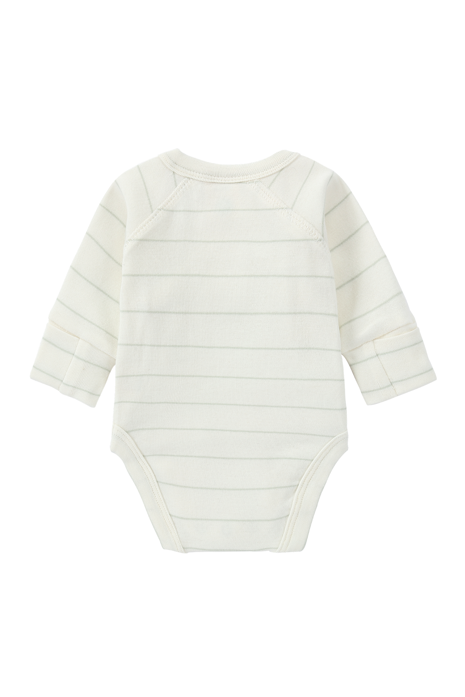 Kimono Suit. L/S White Sky