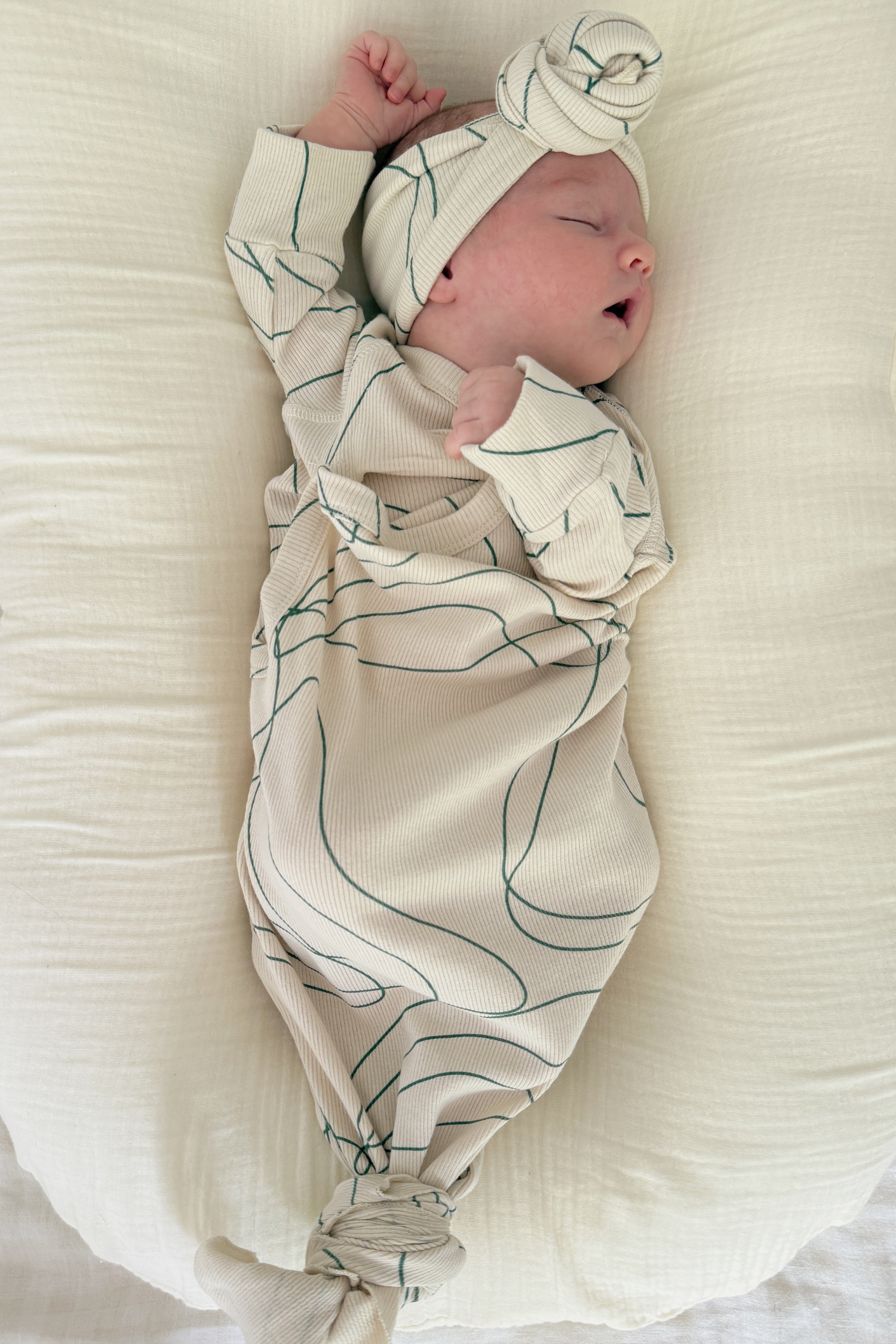 Kimono Gown. RIPPLE/Pine