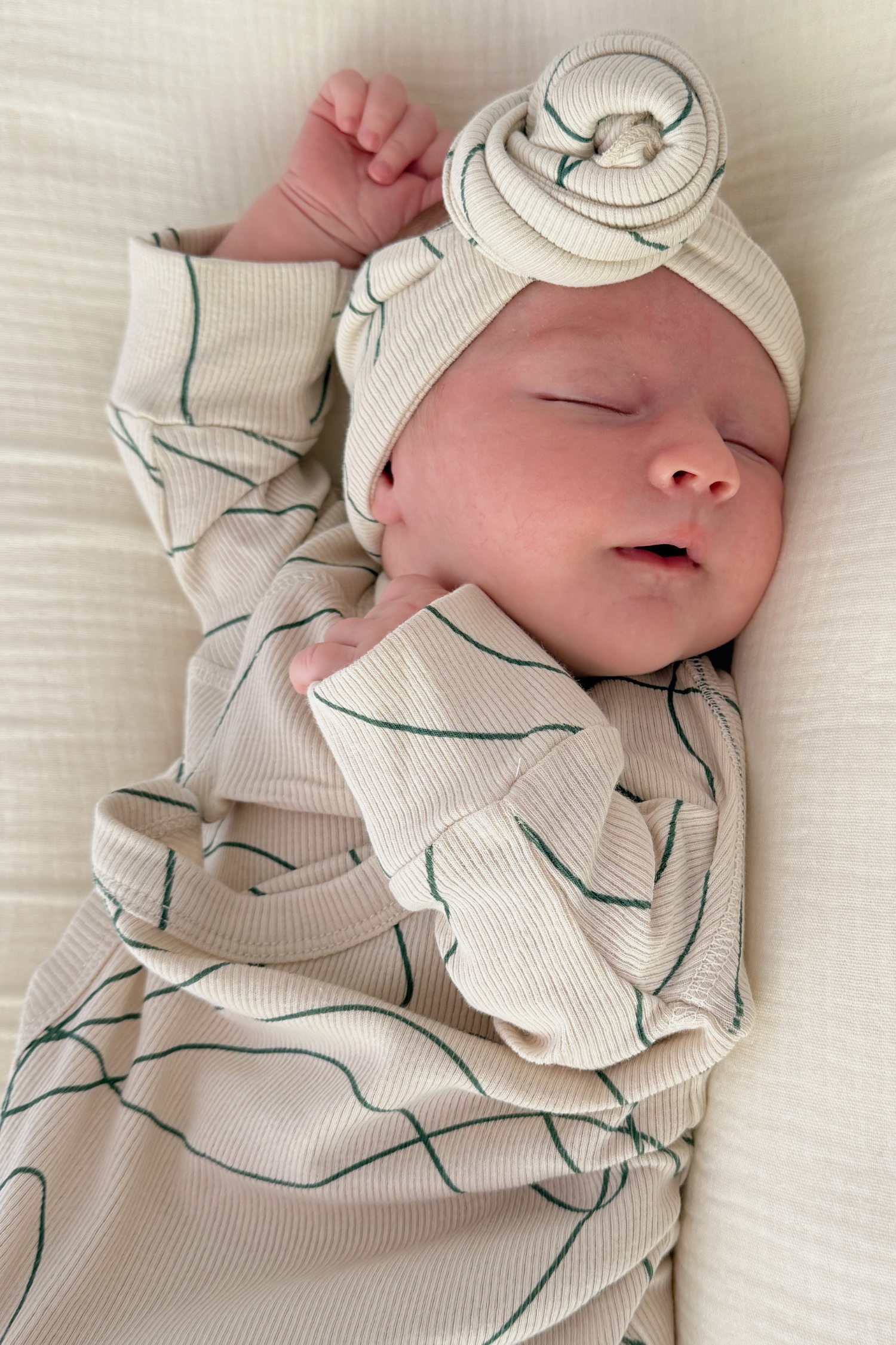 Kimono Gown. RIPPLE/Pine