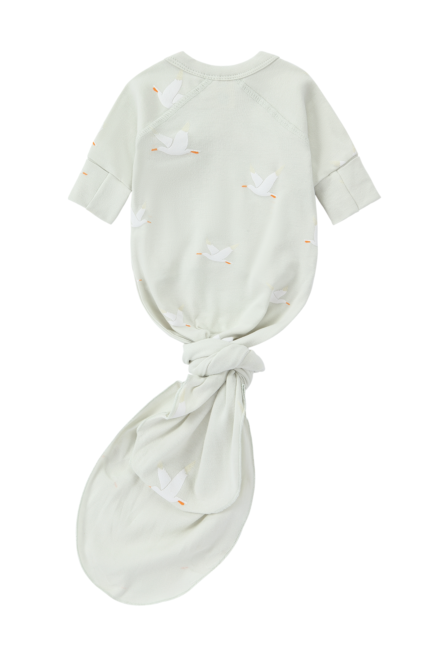 Kimono Gown. Seagull