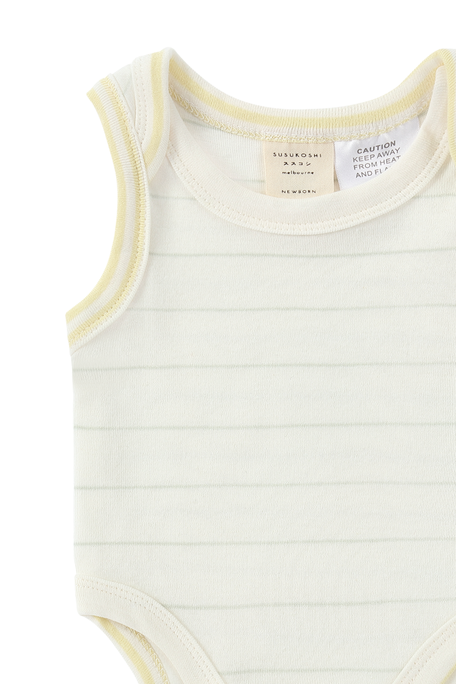 Retro Lapped Suit Singlet (Pack of 2). Onigiri