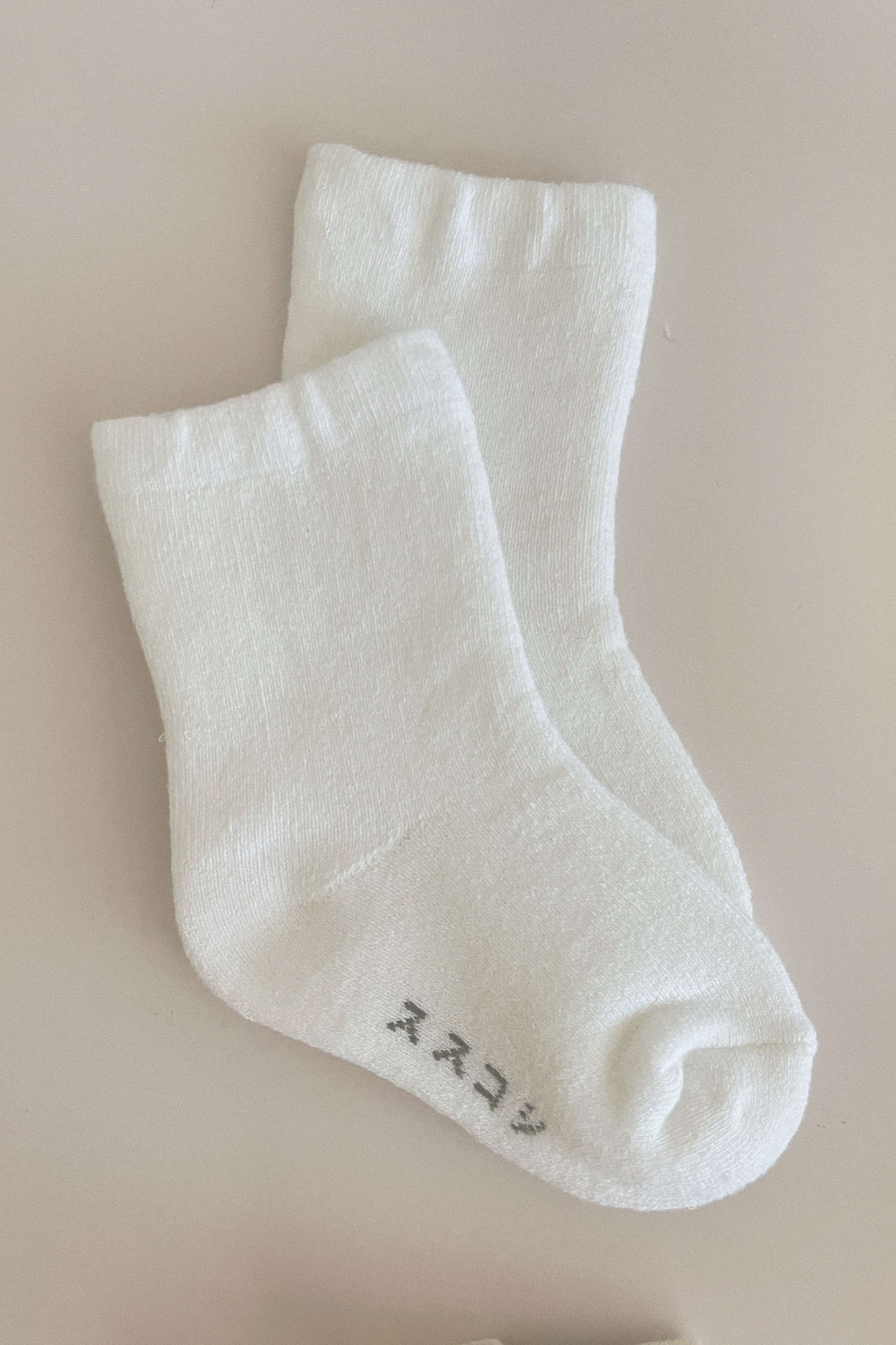 Socks. Snow
