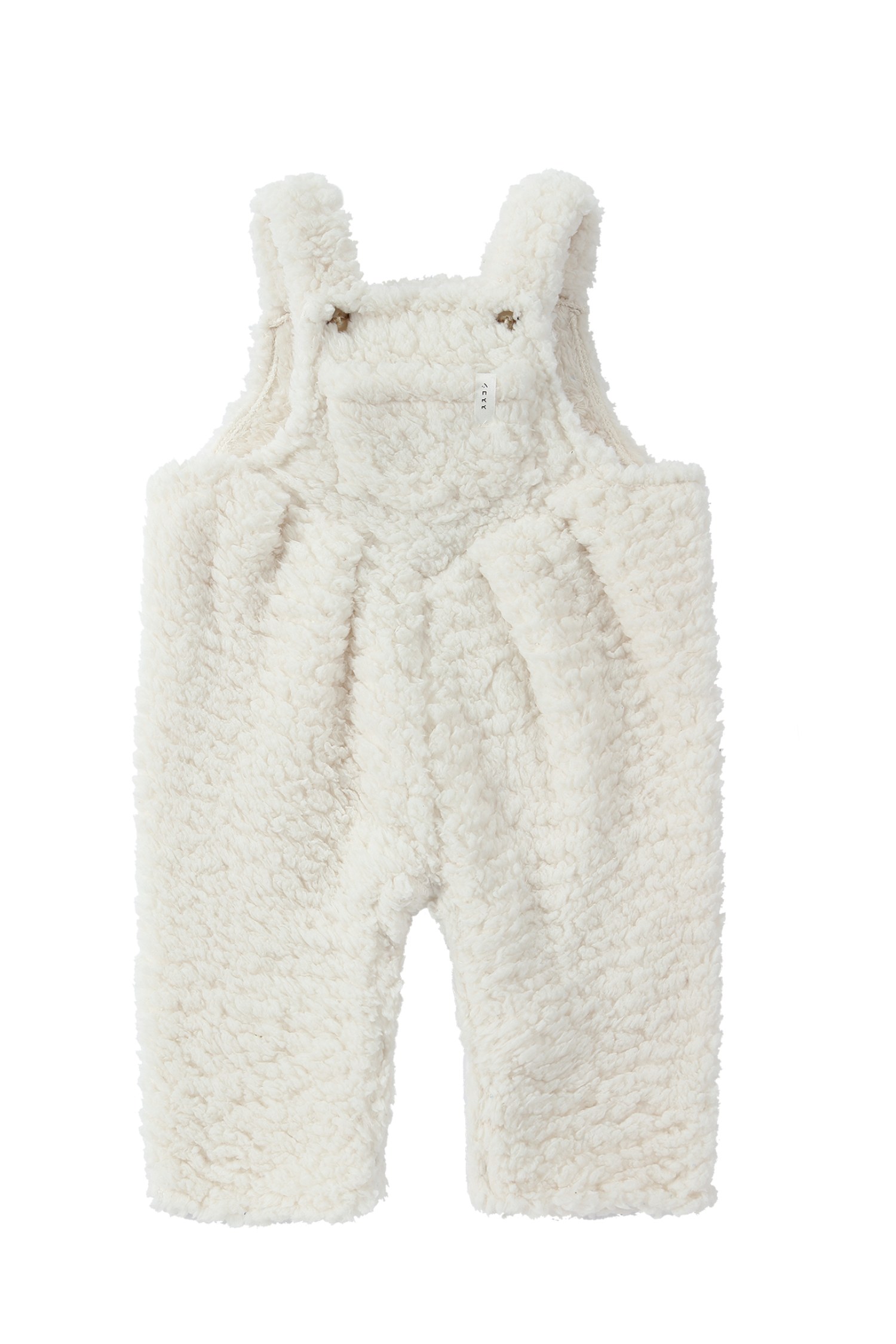 Teddy Fleece Overall. Snow
