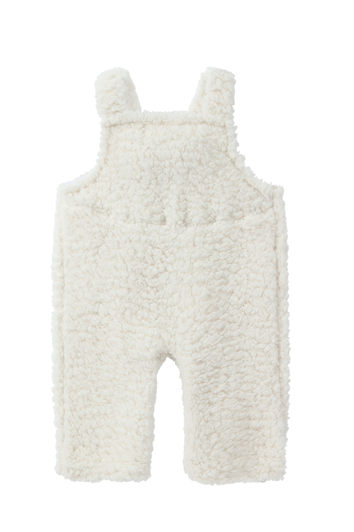 Teddy Fleece Overall. Snow