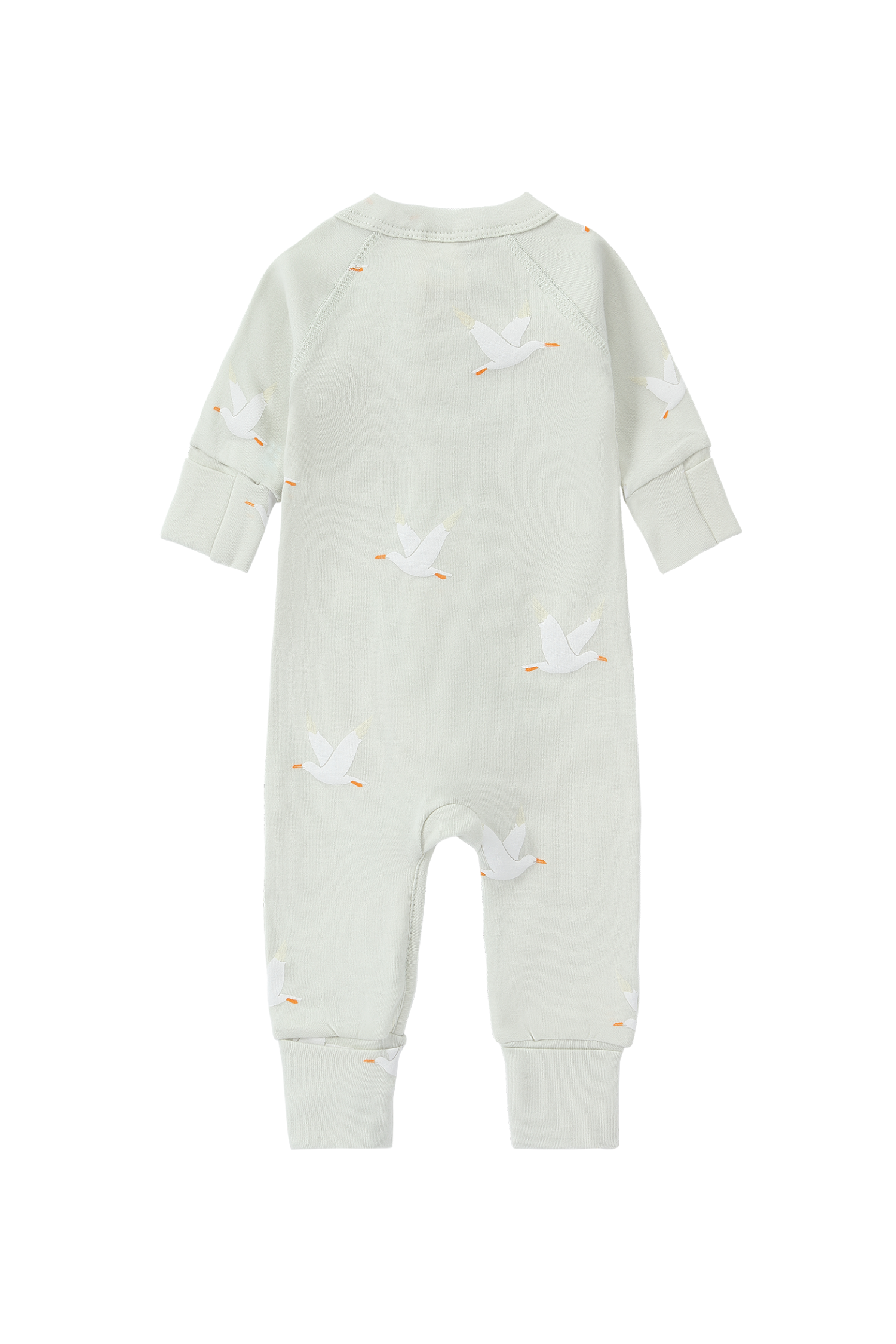 Zip Suit. L/SP Seagull