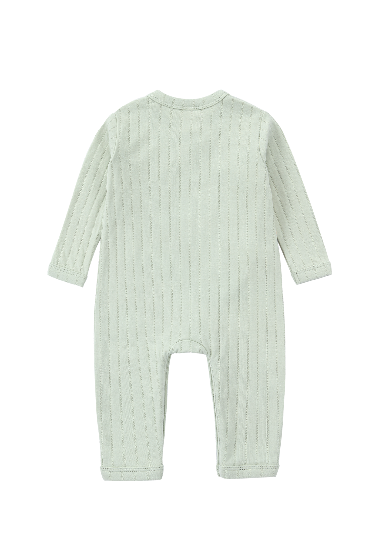 Baby Kimono Overall Suit. Mist