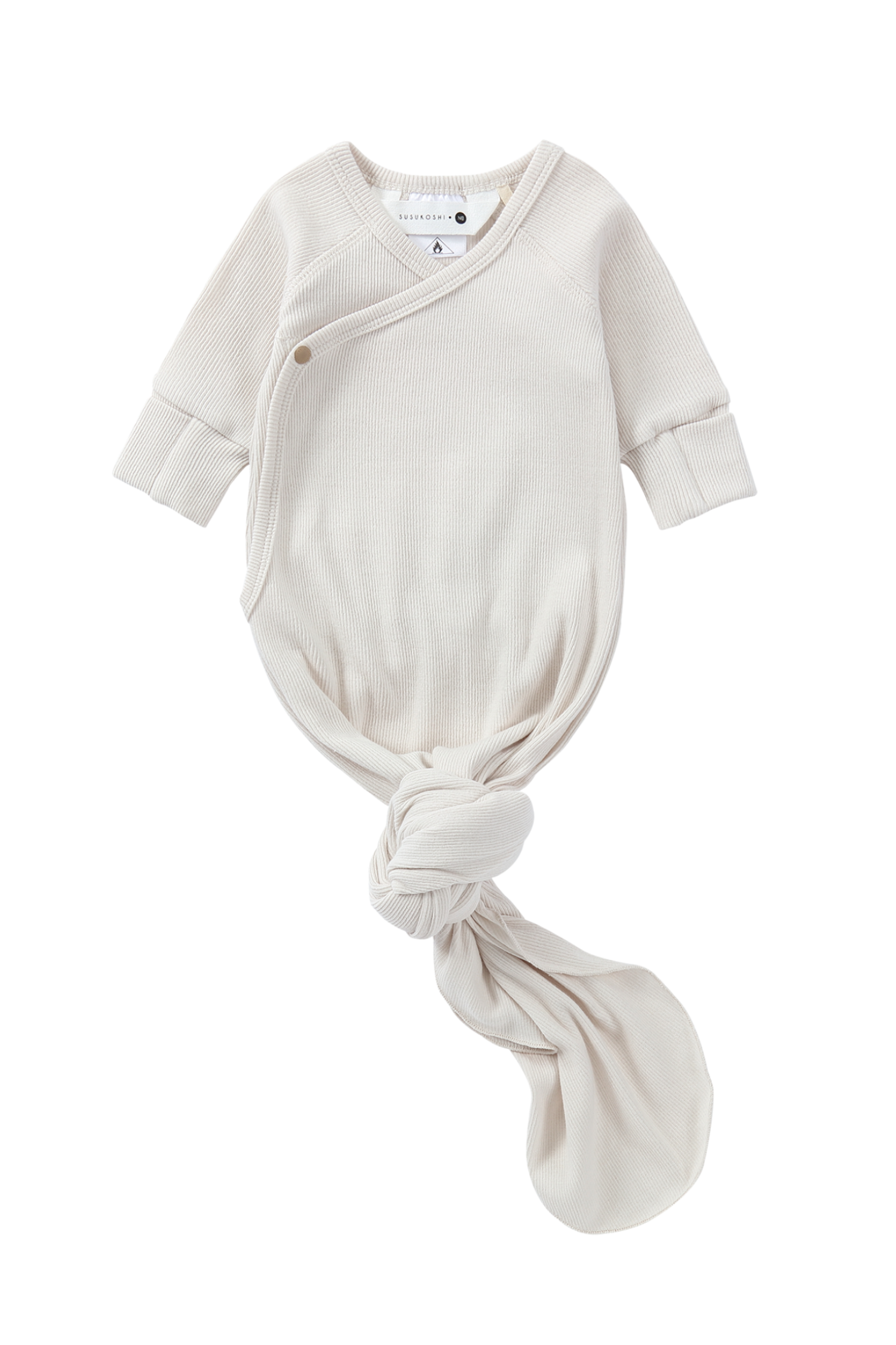 Kimono Gown. Salt