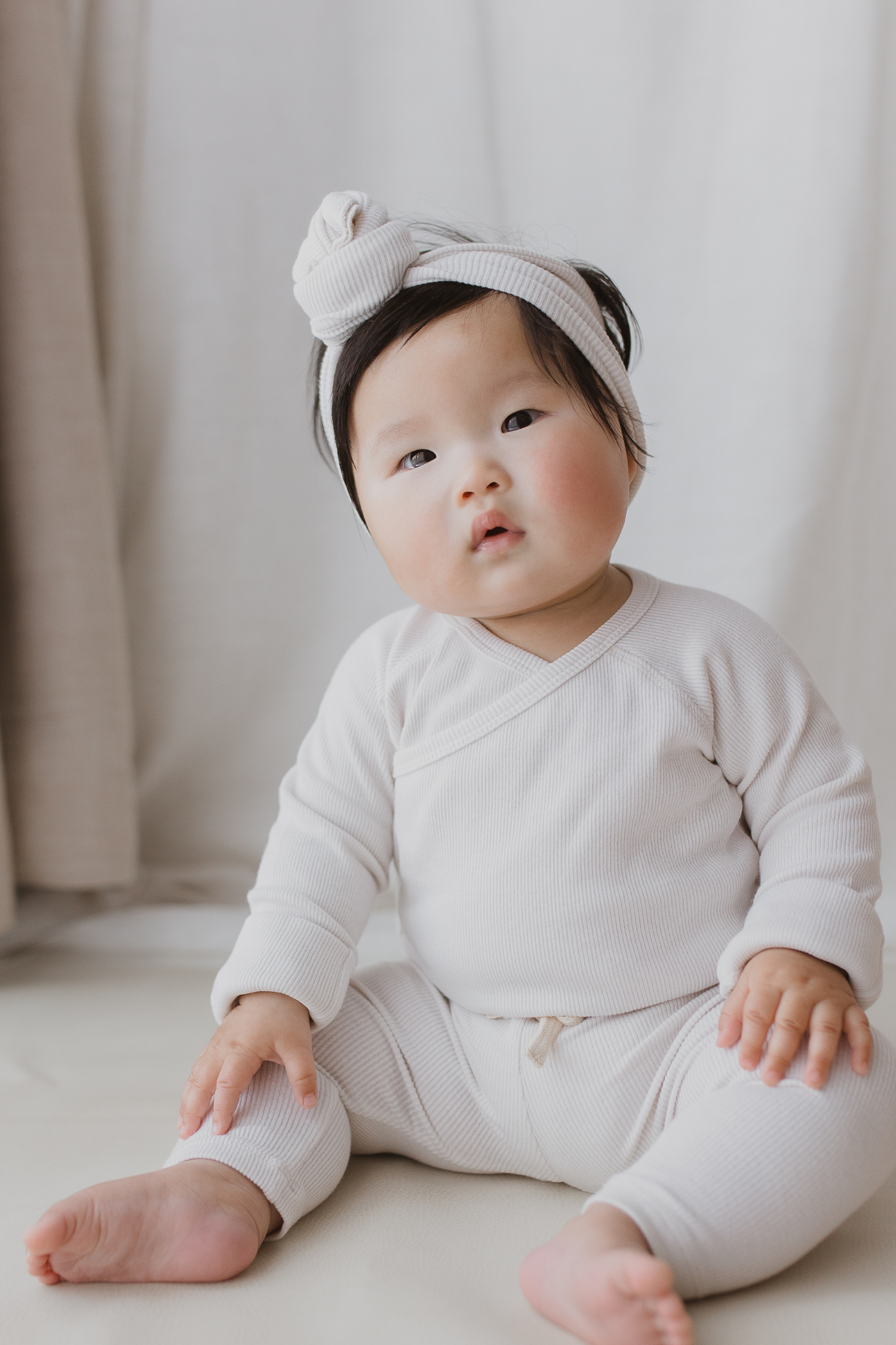 Kimono Suit. Salt