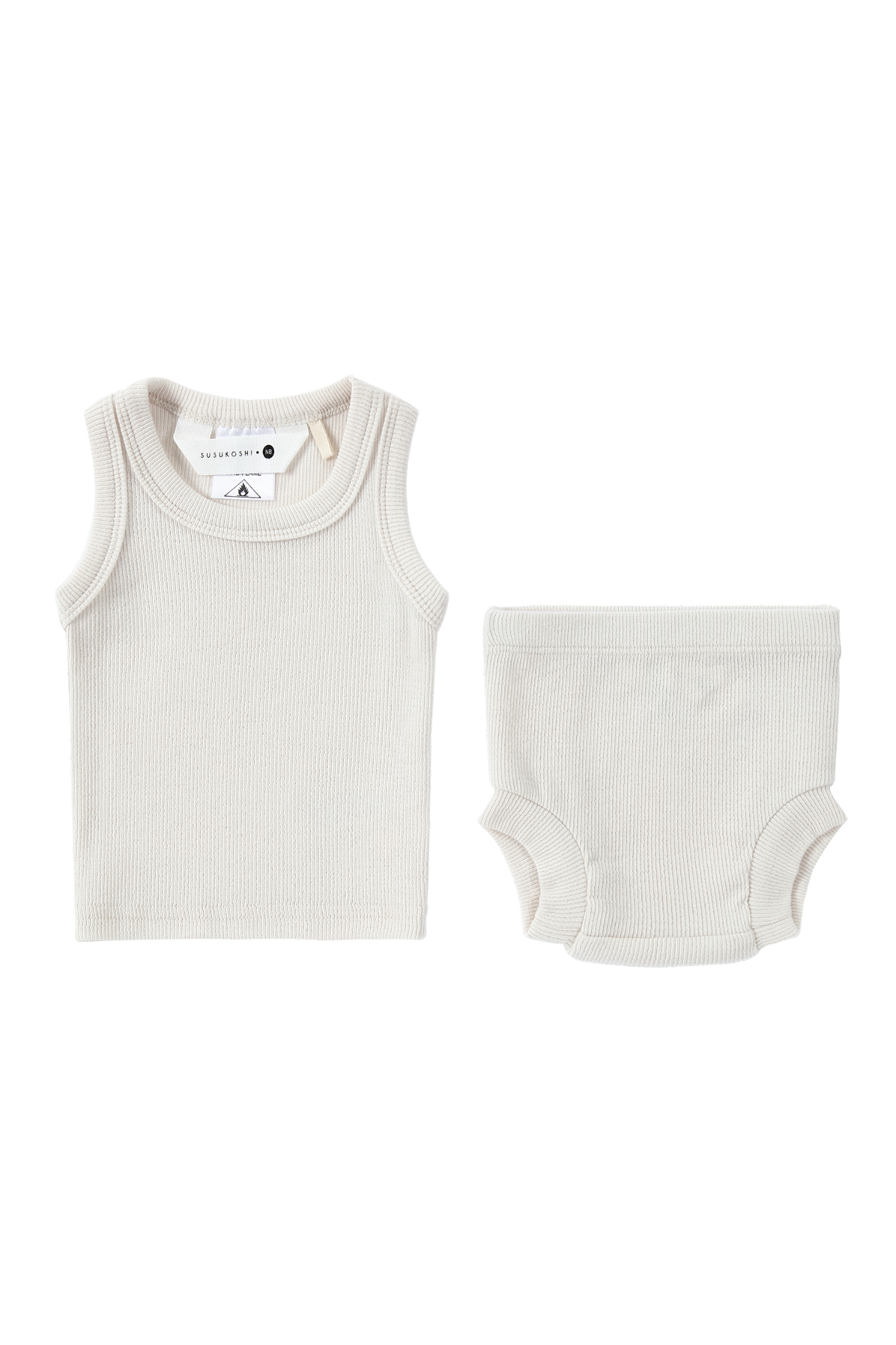 Singlet & Nappy Cover. Salt