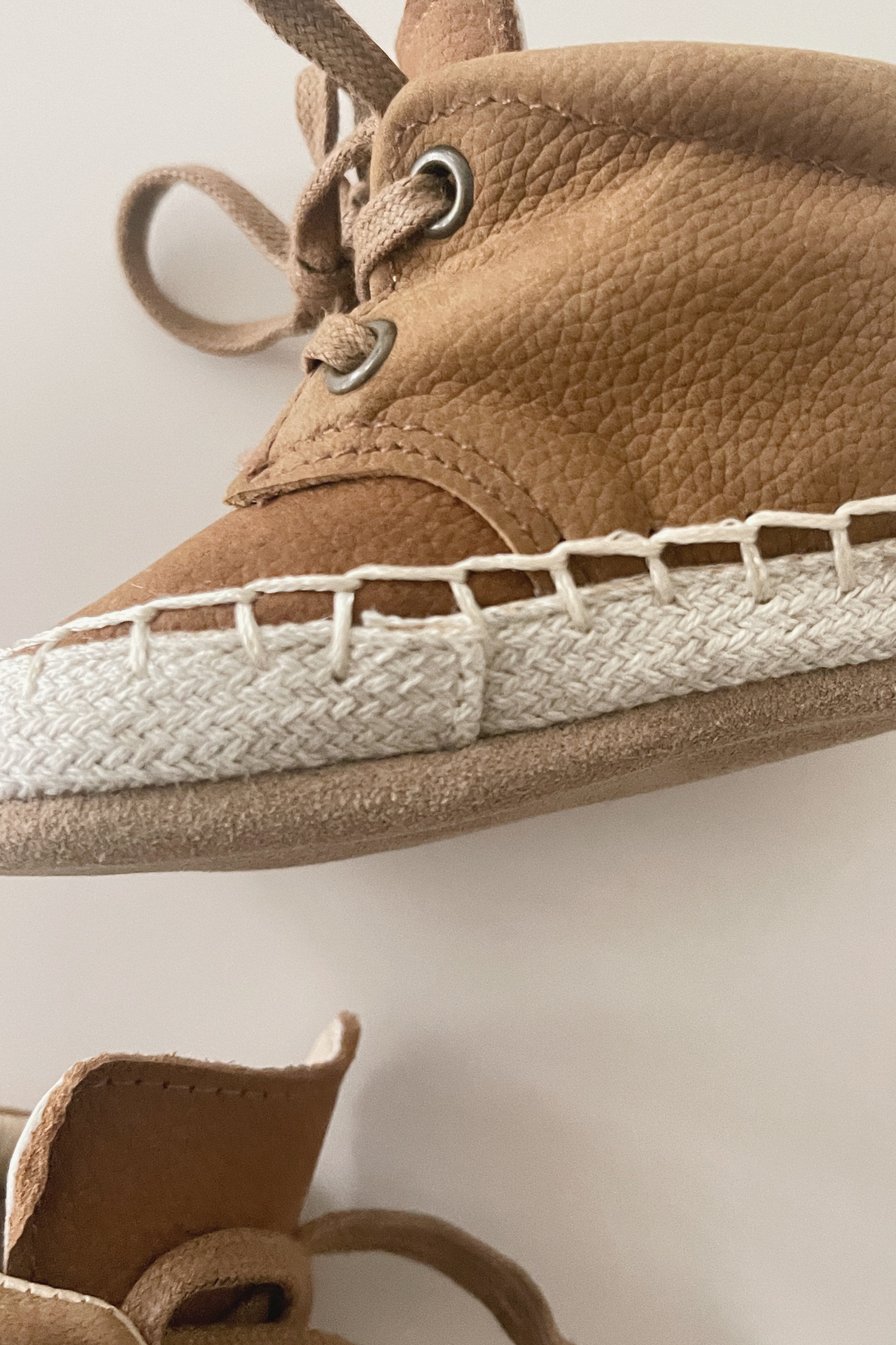 Baby High Tops Shoes - Nubuck Toffee
