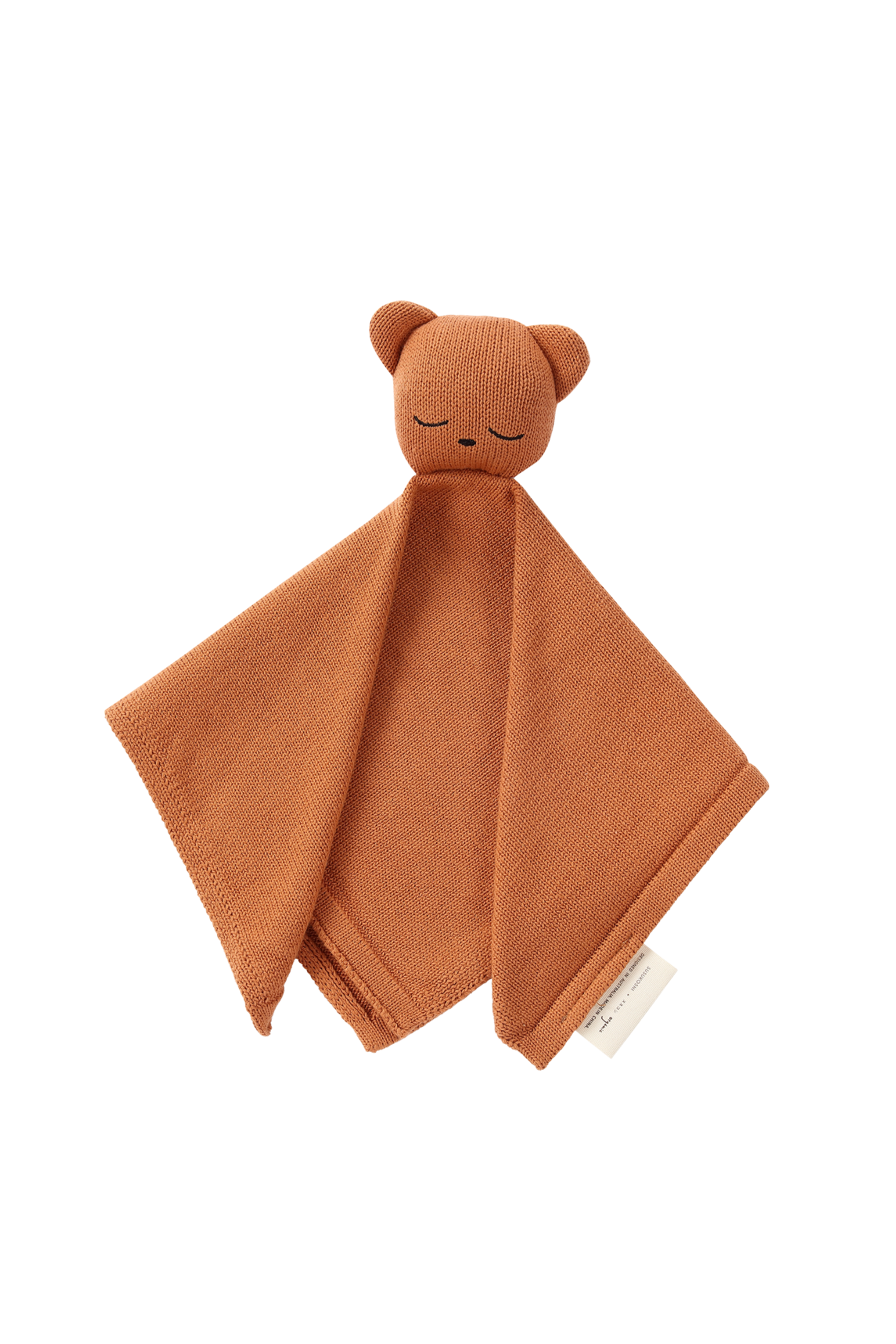 Knit Cuddle Blanket. TEDDY - Sunkissed