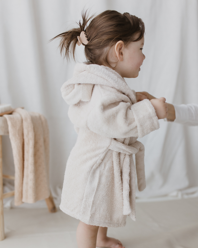 Baby towel dressing gown best sale