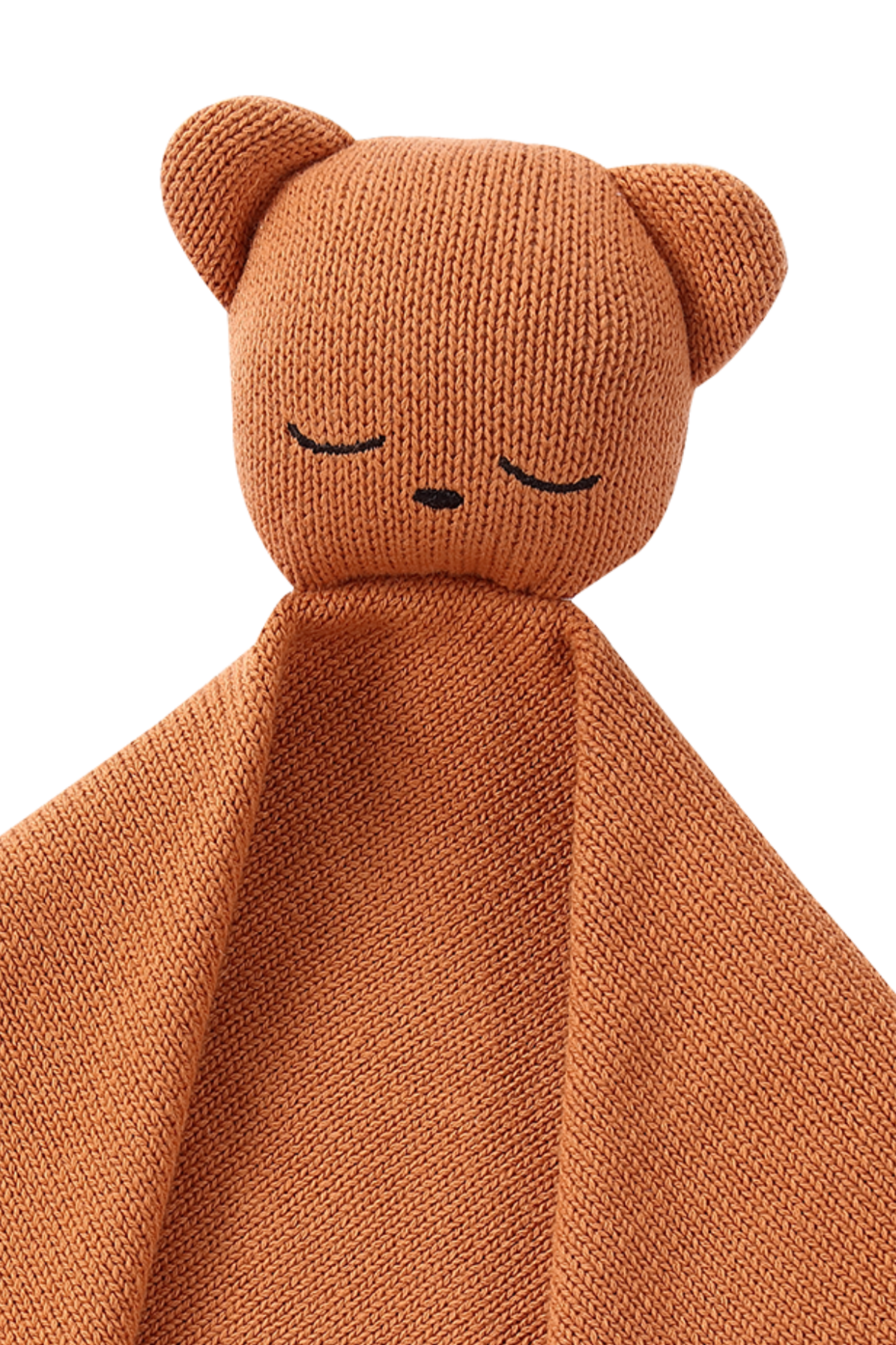 Knit Cuddle Blanket. TEDDY - Sunkissed