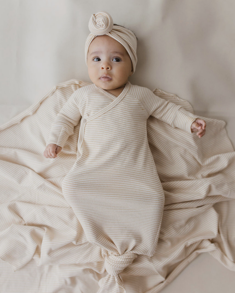 Baby top kimono gown