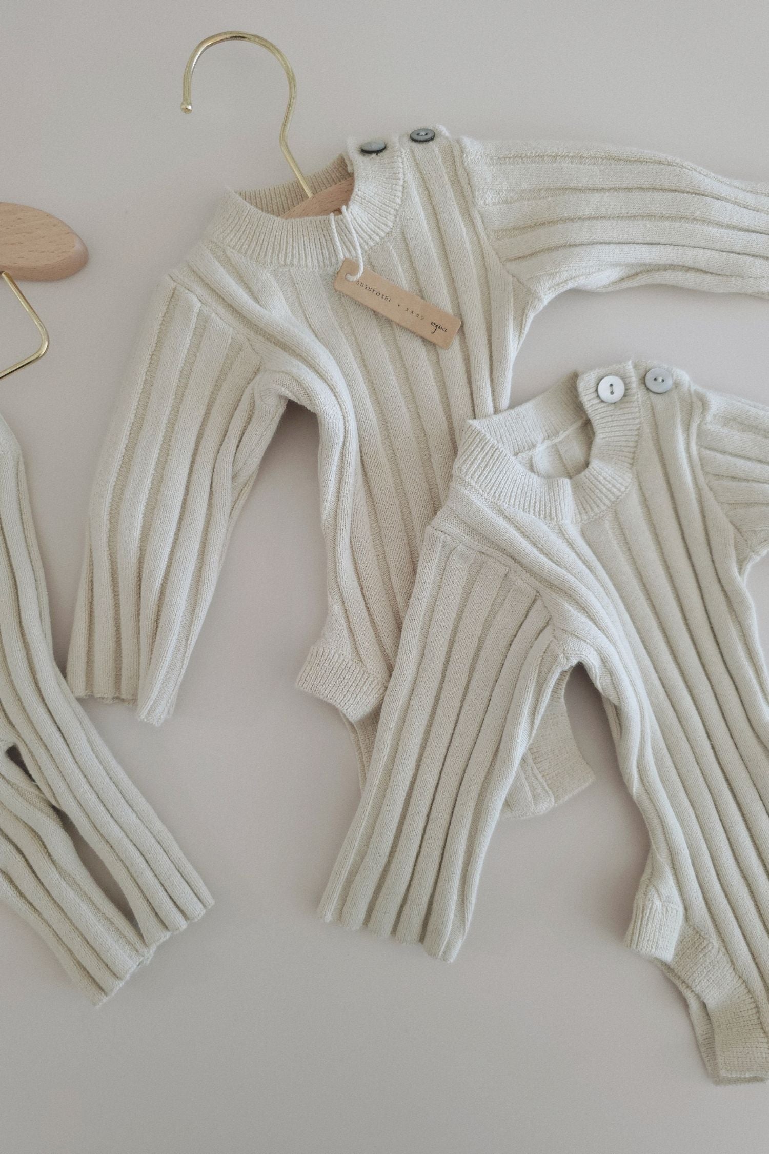 Cotton Knit Baby Ribbed Legging. Cotton