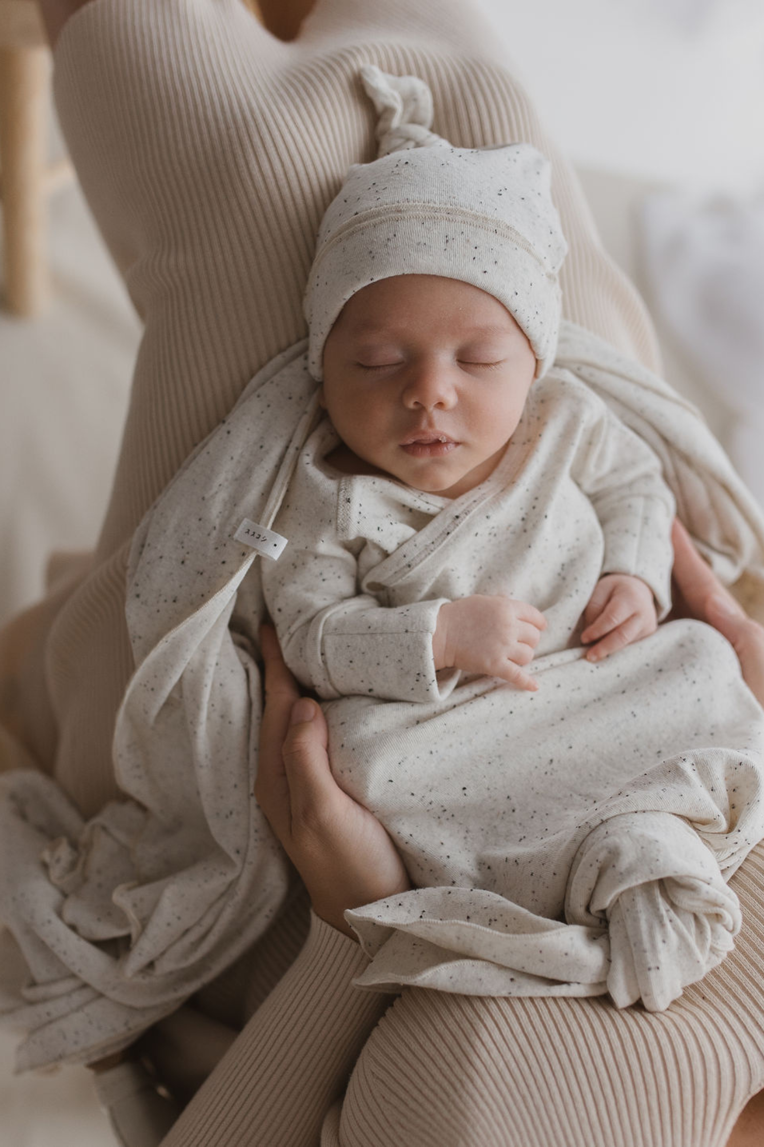 Swaddle Blanket. Quinoa