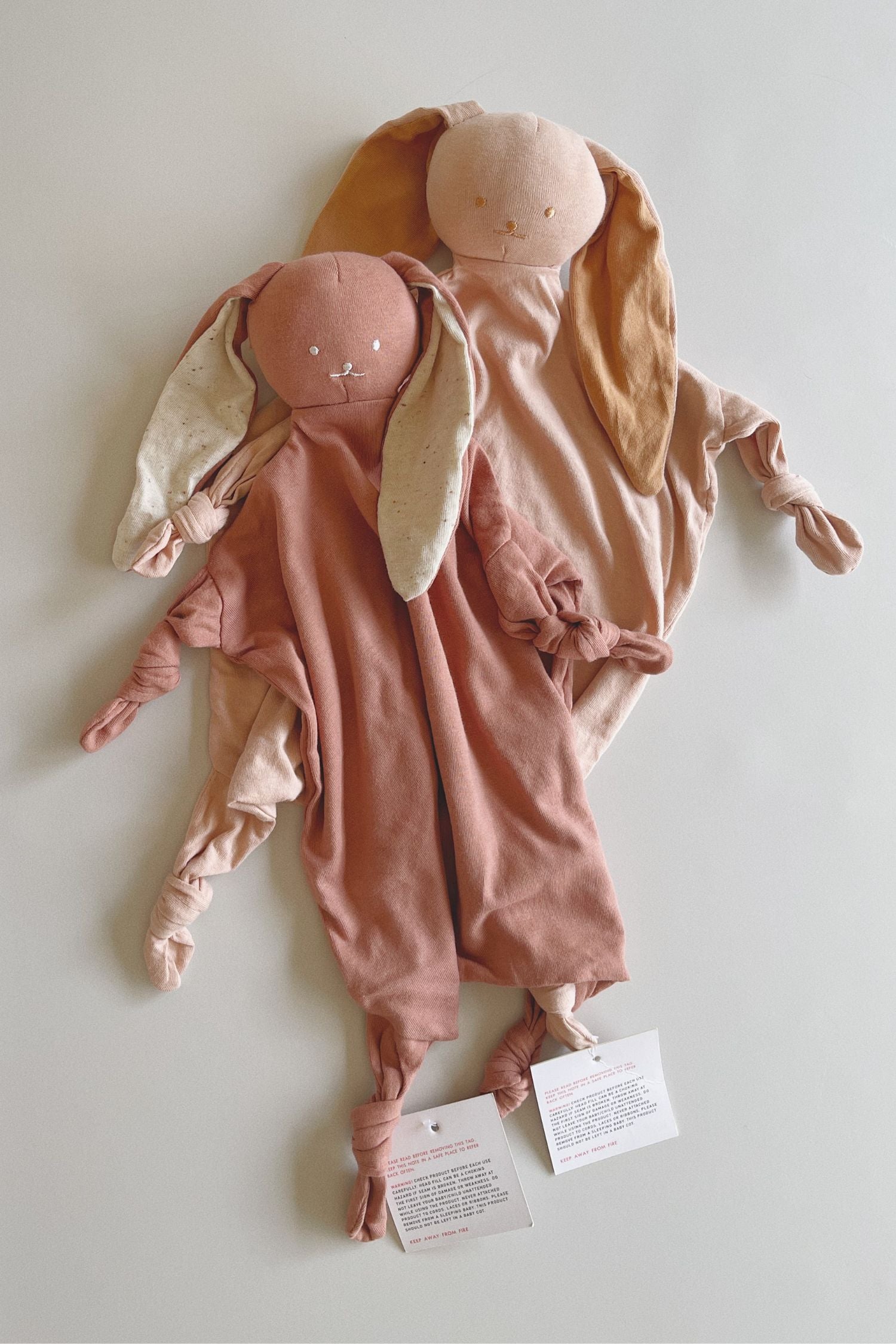 Cuddle Blanket. BUNNY - Terracotta