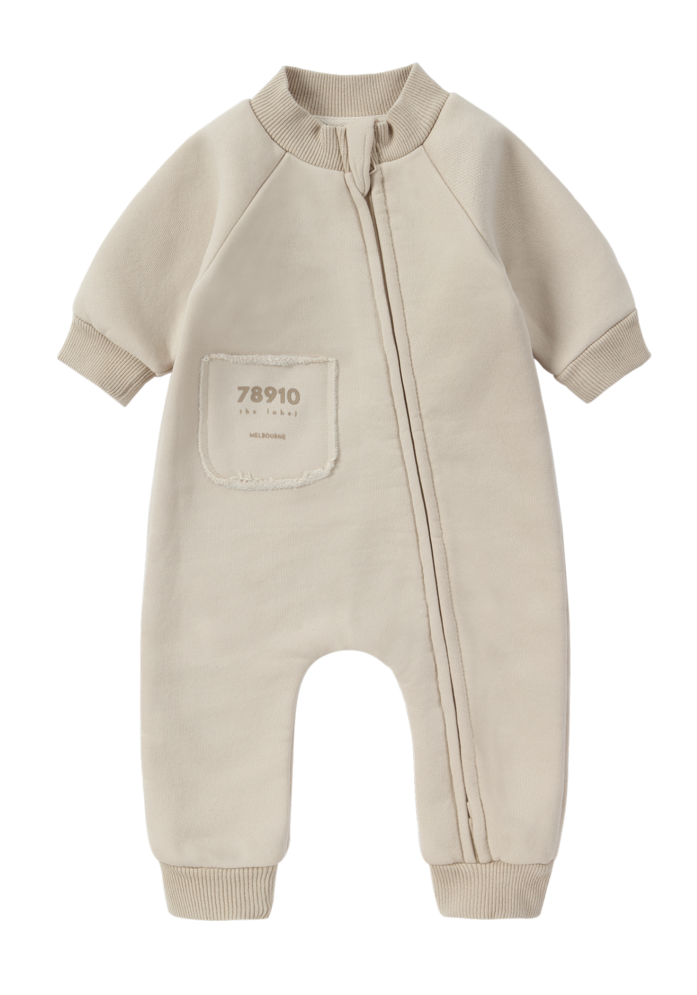 Baby Fleece Relaxed Zip Overall