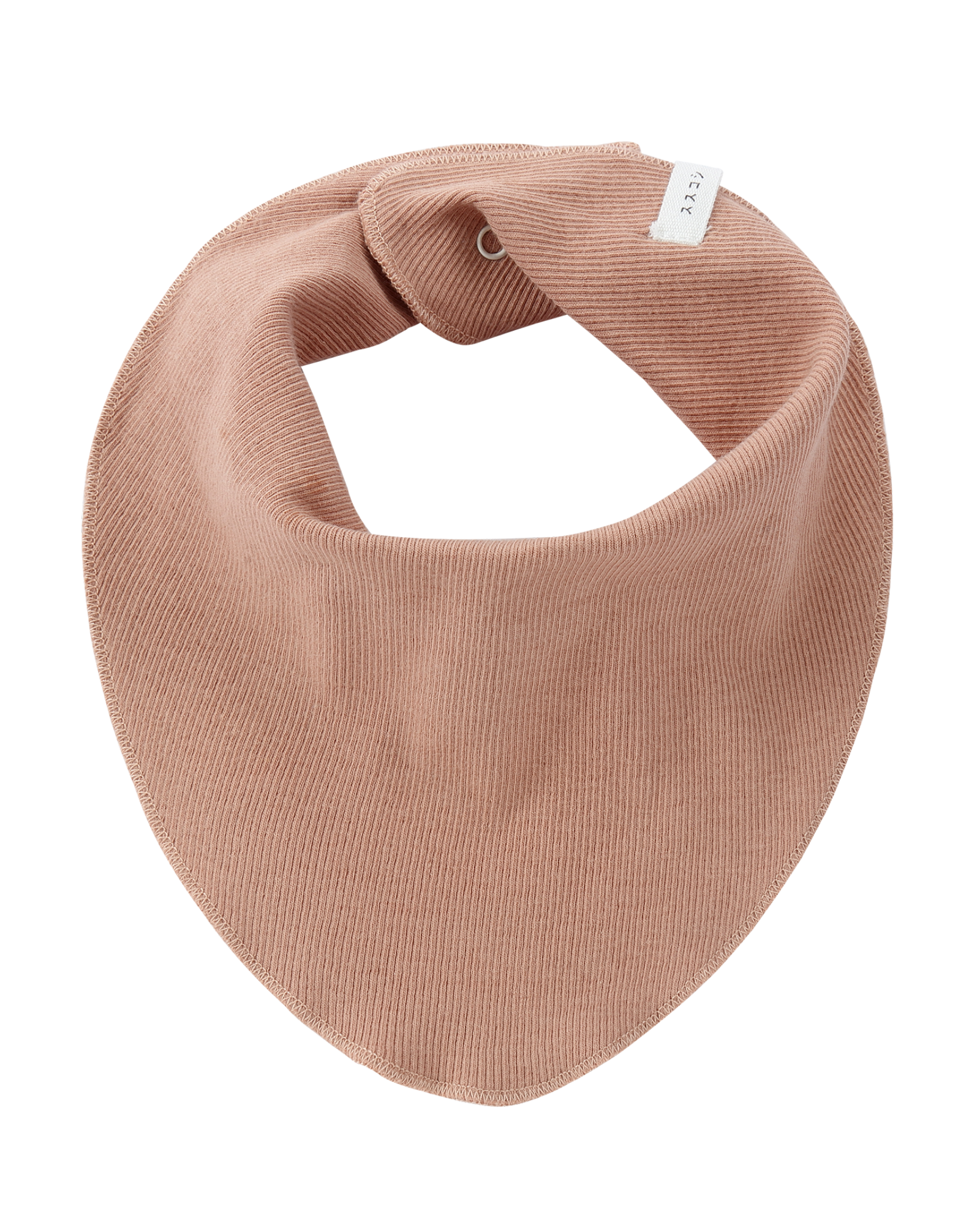 Baby Bib. Terracotta