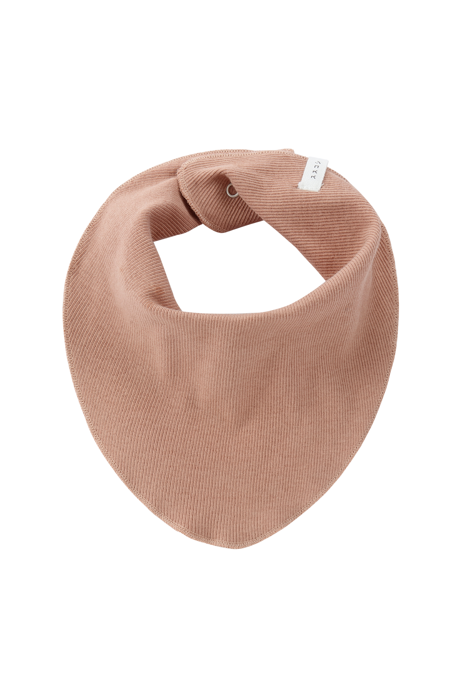 Baby Bib. Terracotta