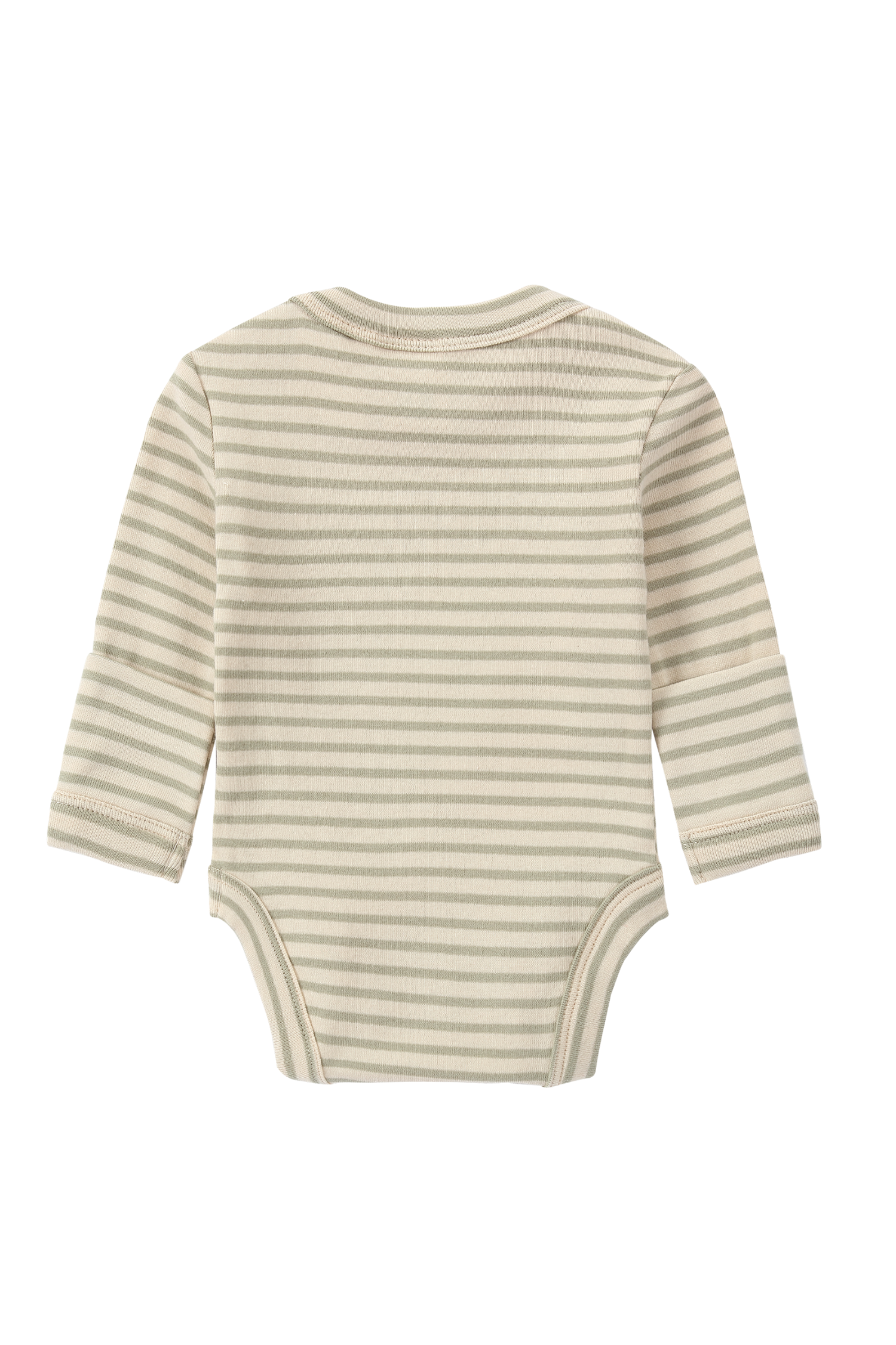 Classic Suit. L/S Sage Stripes