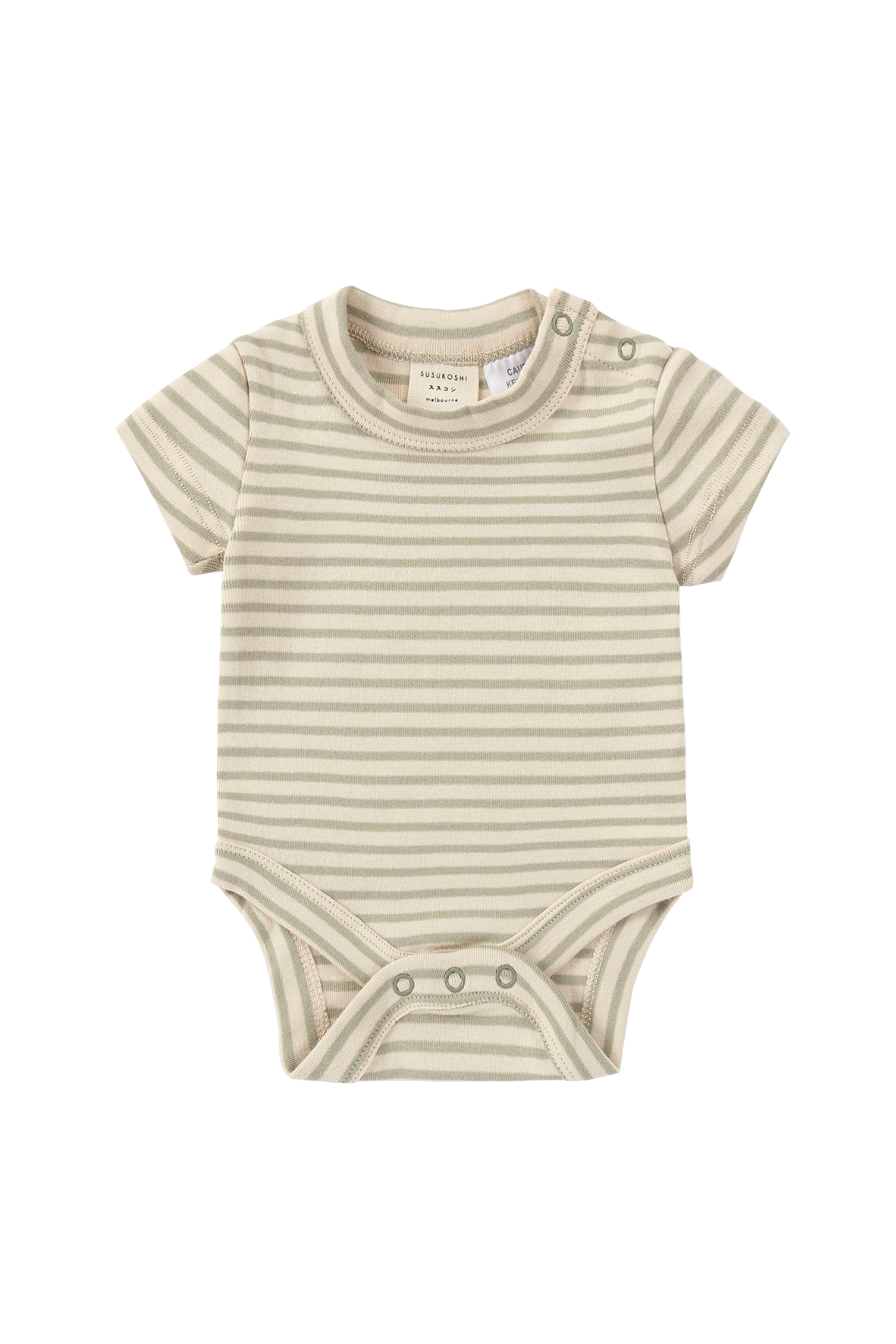 Classic Suit. S/S Sage Stripes