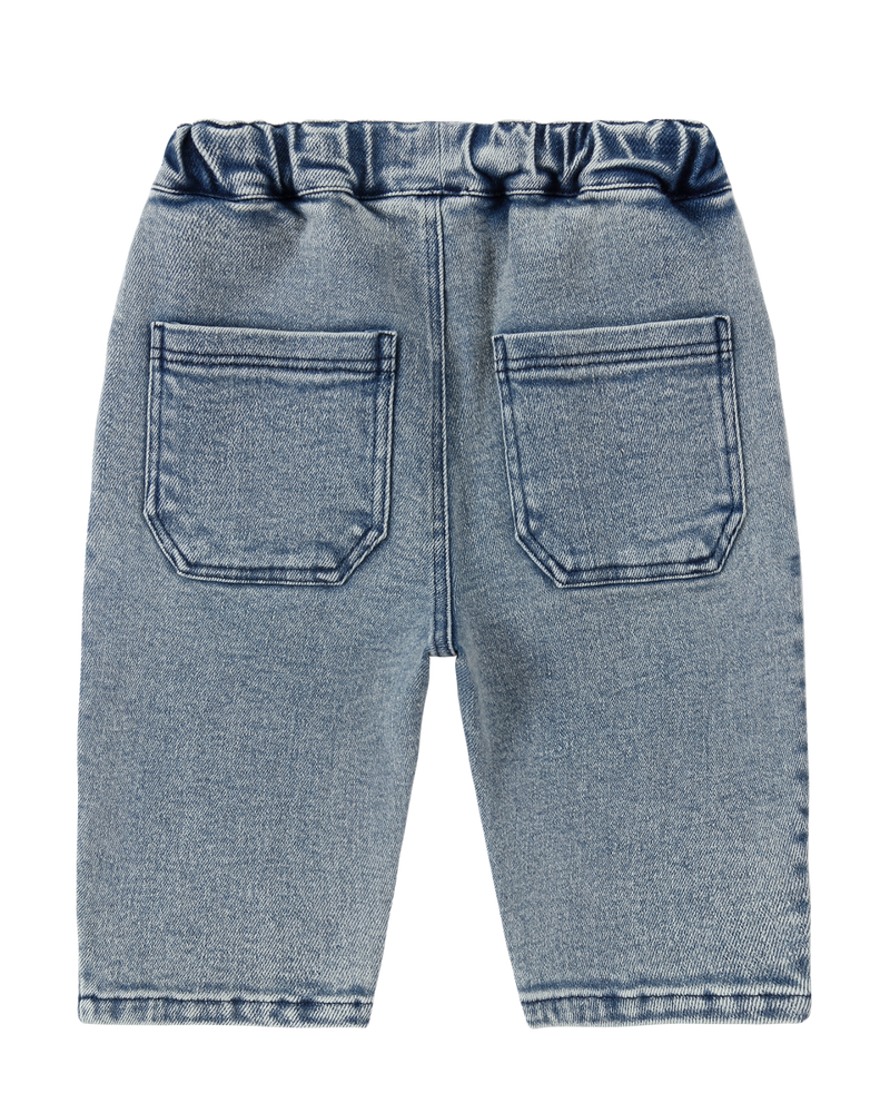 Denim Baggy Pant. Sky Blue