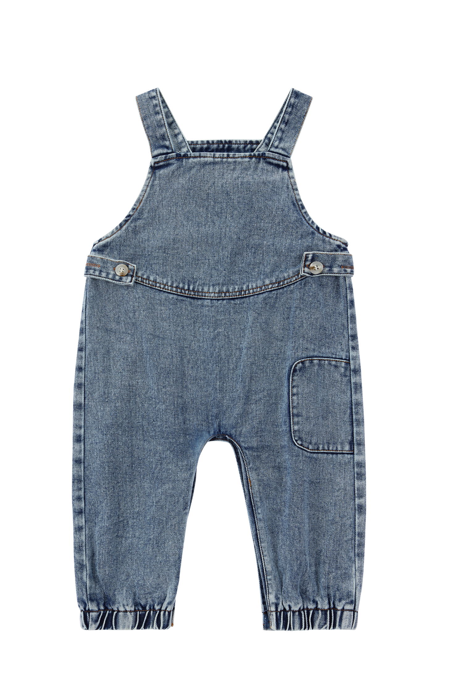 Denim Overall. Sky Blue