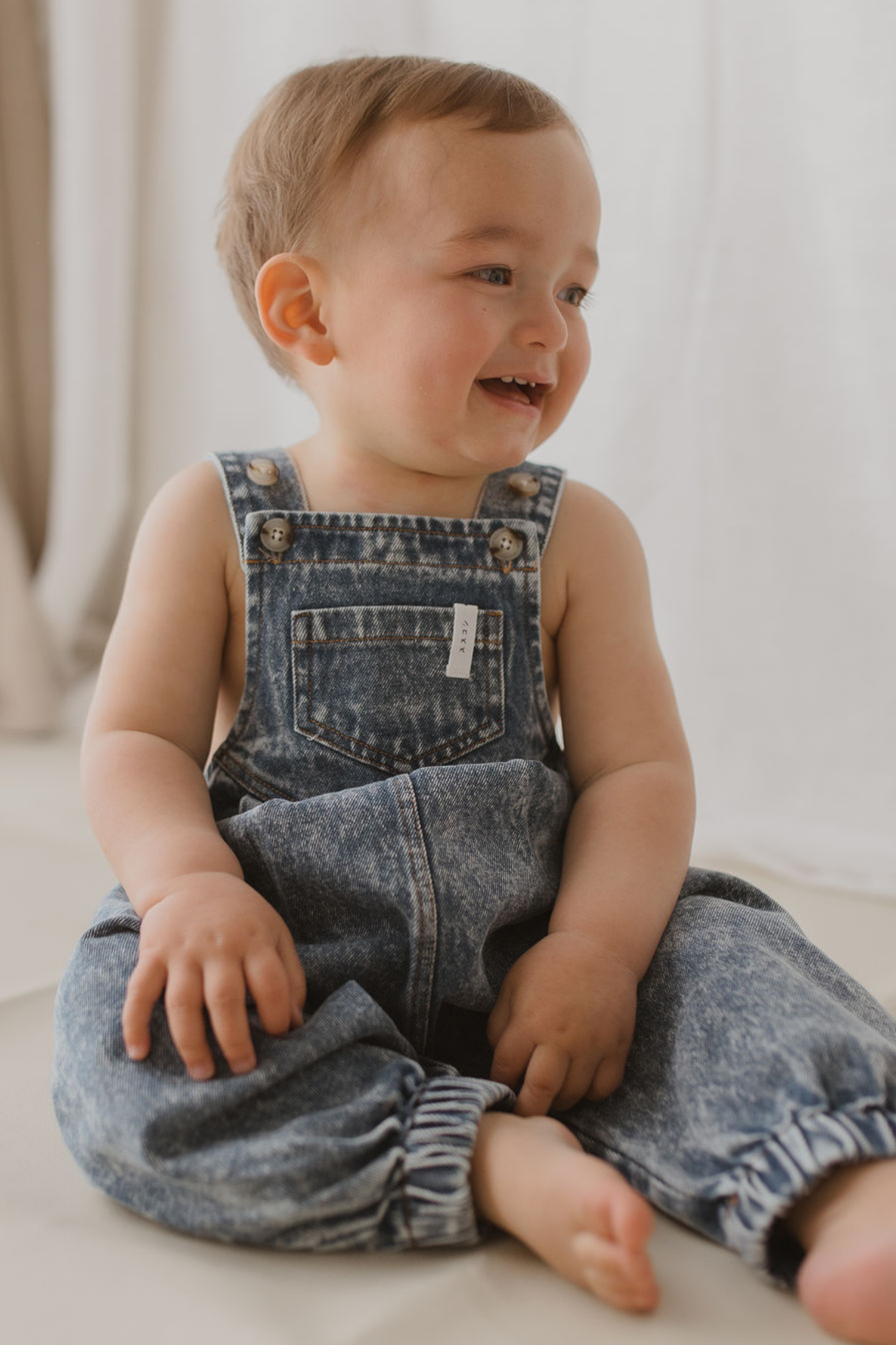 Denim Overall. Sky Blue