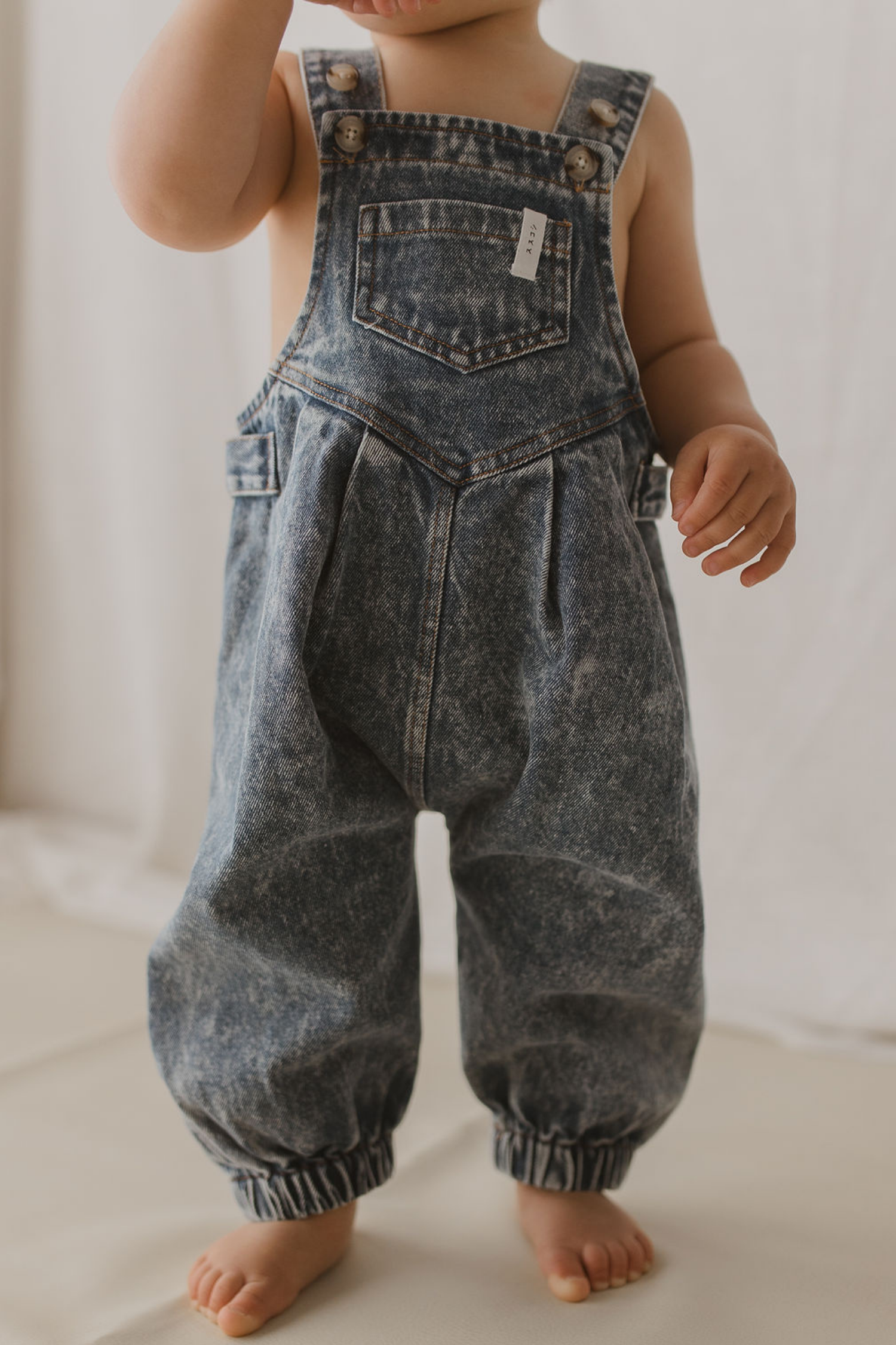 Denim Overall. Sky Blue