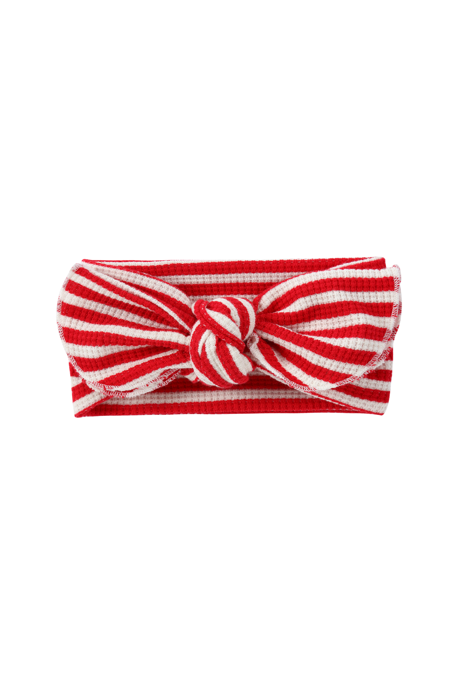 Waffle Headband. Cherry