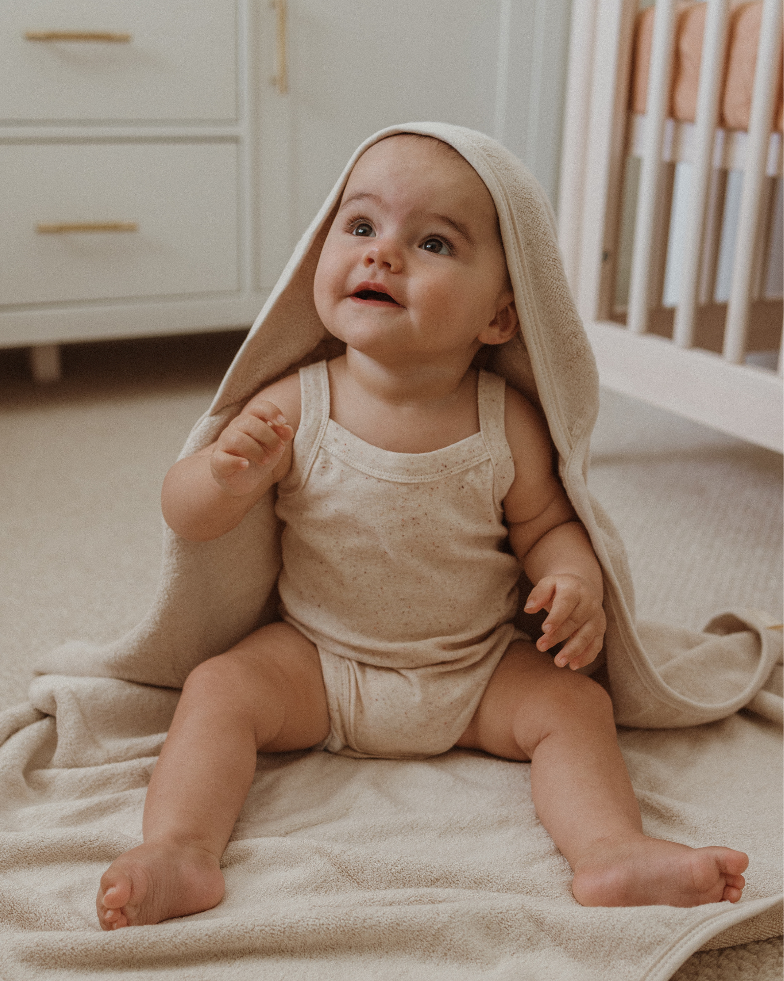 Baby Hooded Towel. Cotton