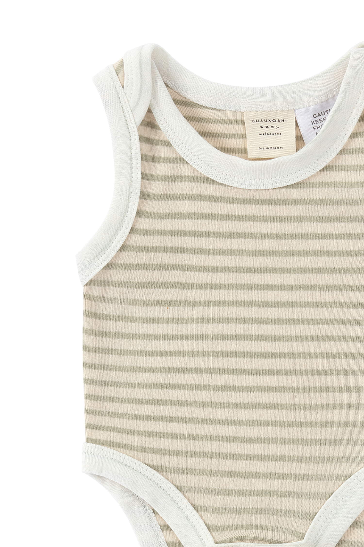 Retro Lapped Suit Singlet (Pack of 2). Sushi