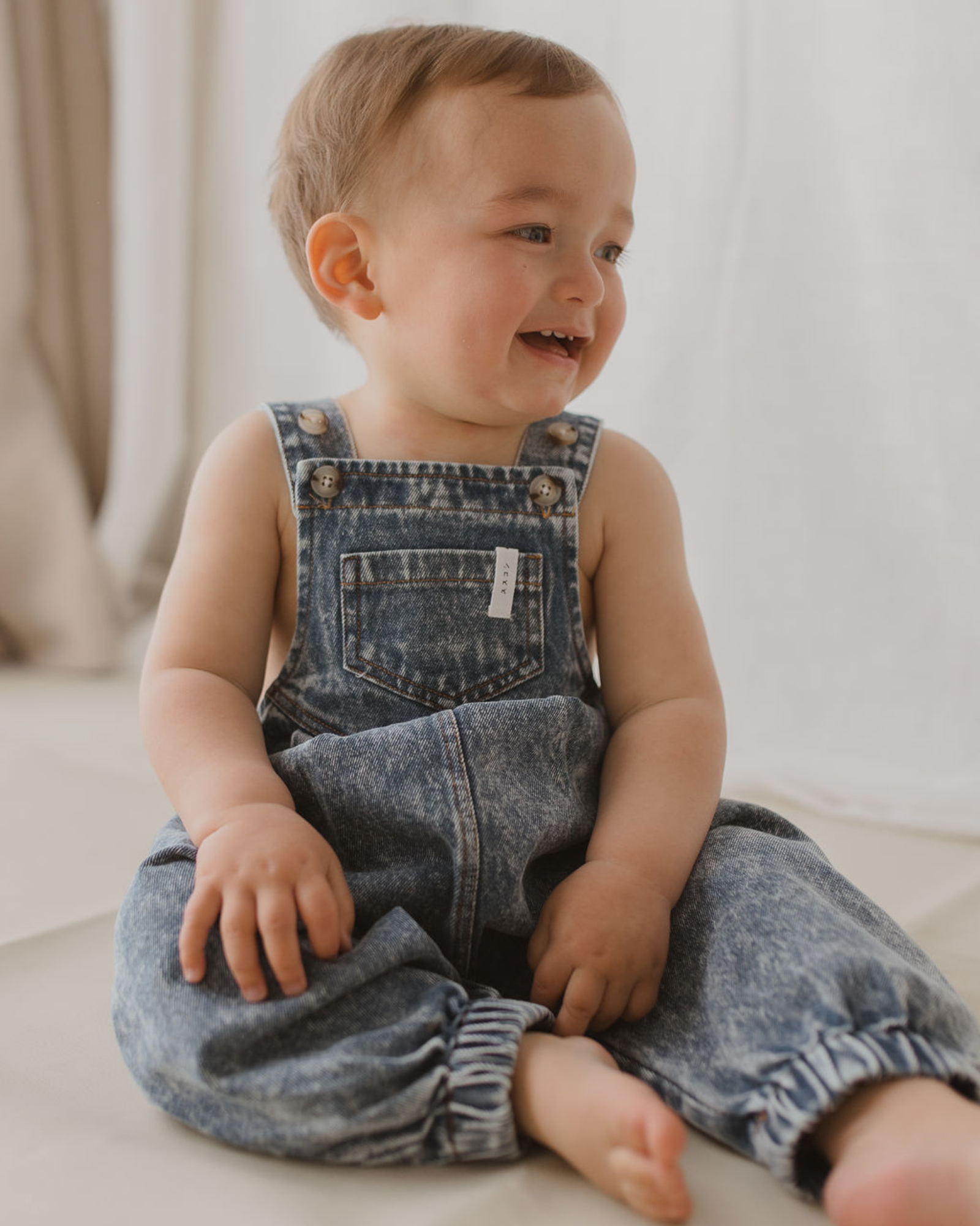 Denim Overall. Sky Blue