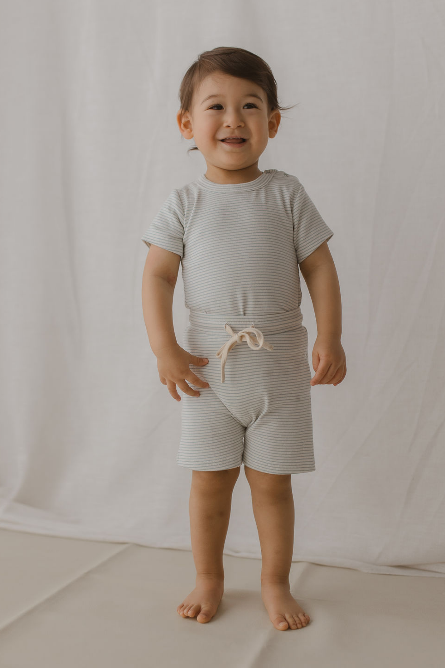 KIDS PJ Short Sleeve Set. Seashore