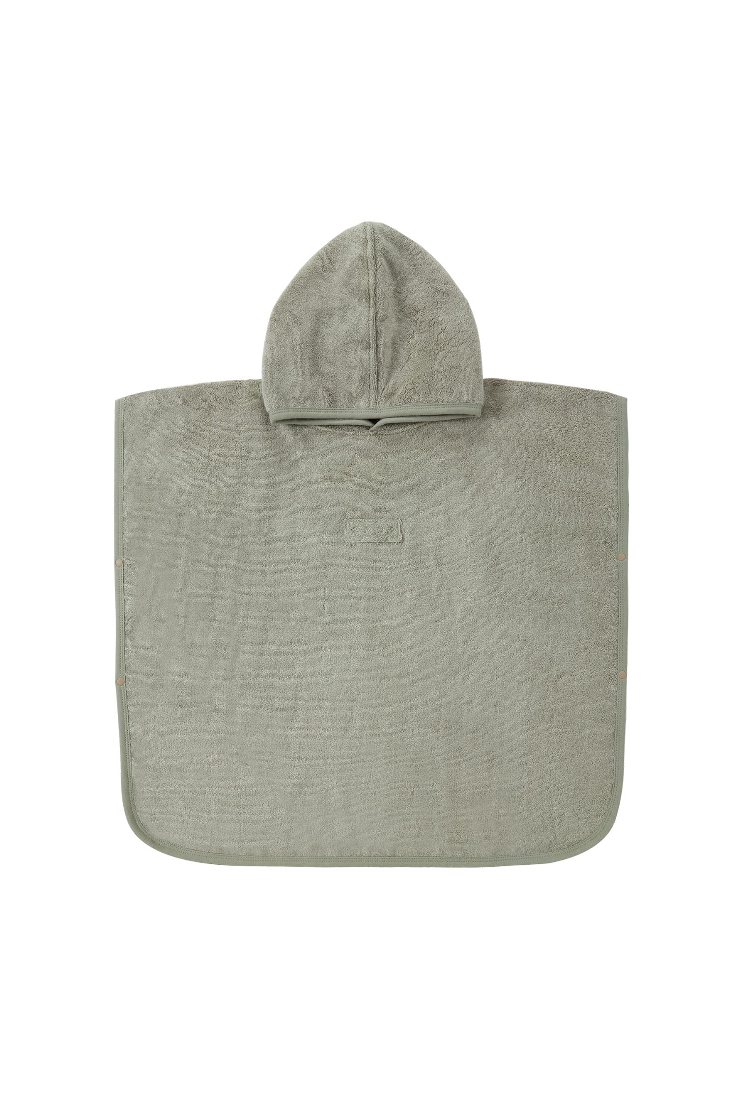 Kids Poncho Towel. Sage