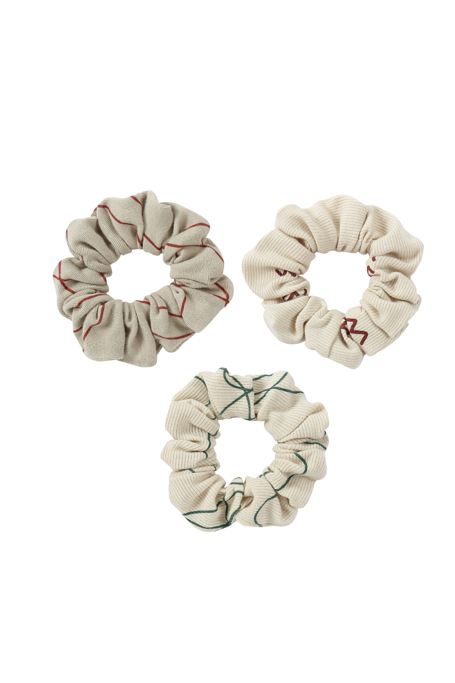 Scrunchie (pack of 3). Mountain, R/Ember, R/Pine