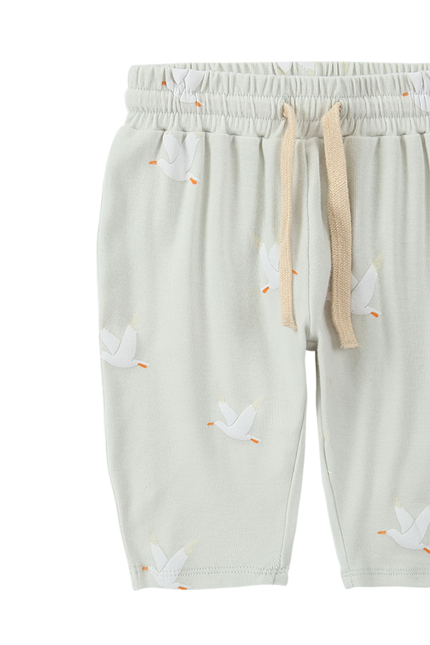 Boxy Tee x Summer Pant Set. Seagull