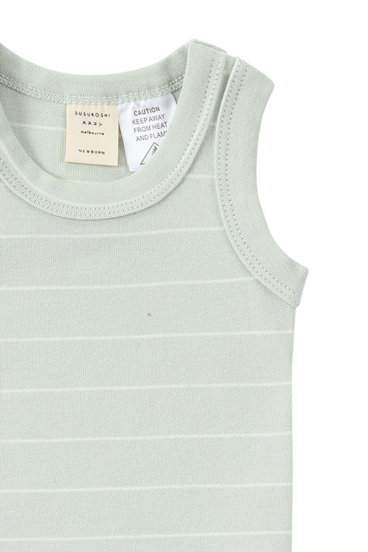 Singlet & Nappy Cover. Blue Sky