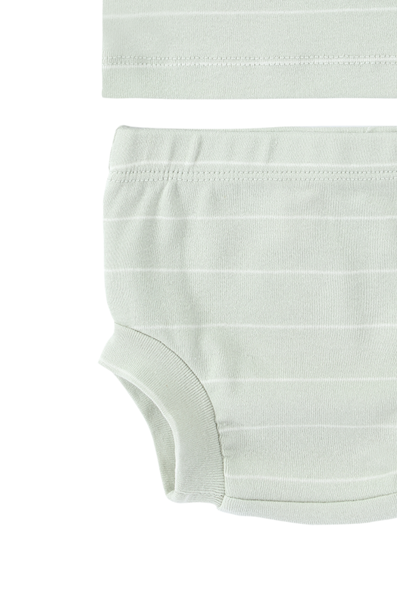 Singlet & Nappy Cover. Blue Sky