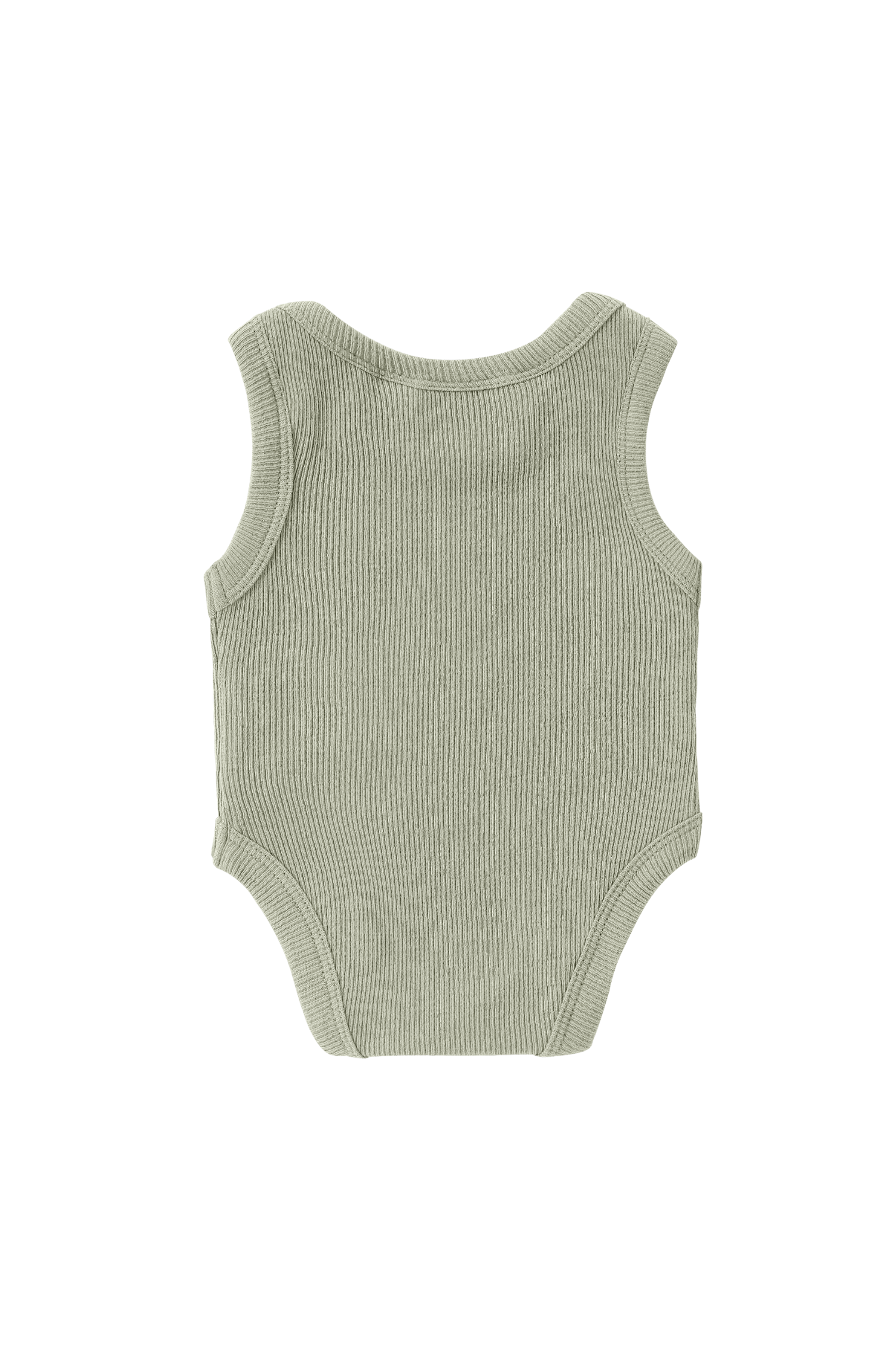 Singlet Lapped Suit. Gumleaf