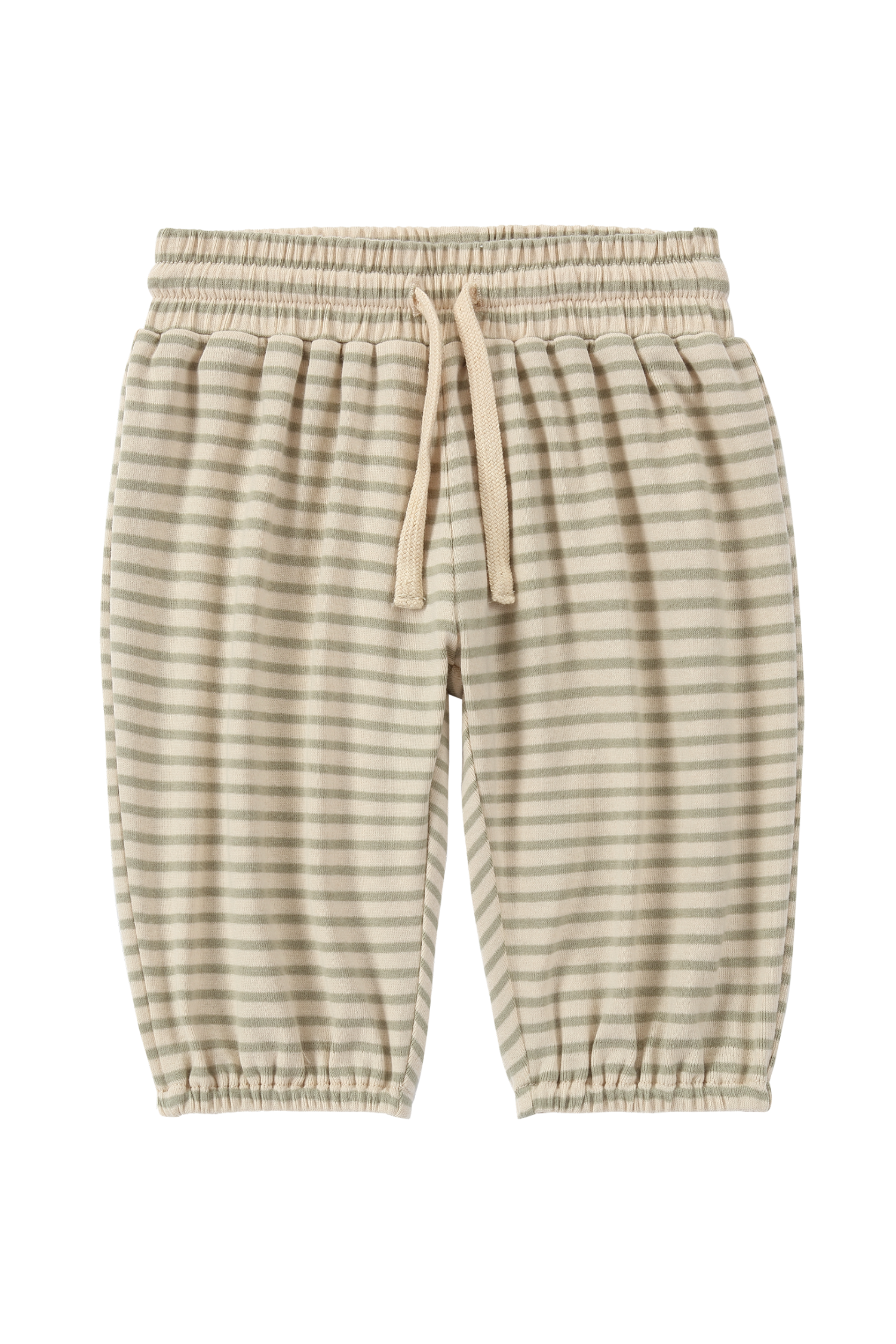 Weekend Pant. Sage Stripes
