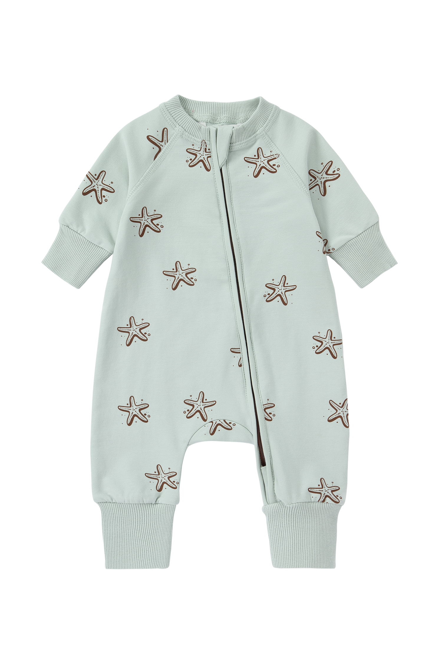 Terry Relaxed Zip Suit. Starfish