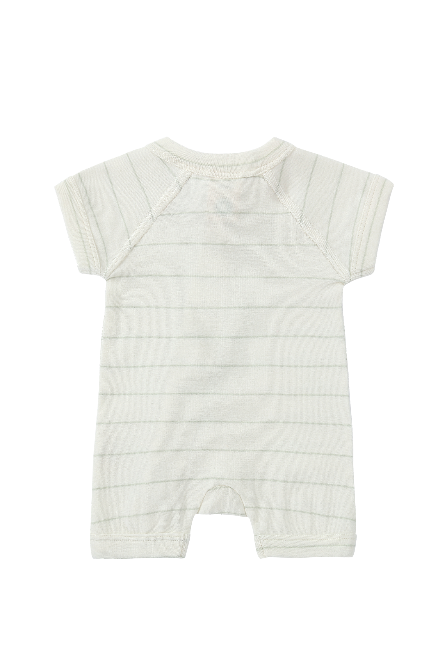 Zip Suit S/SS. White Sky