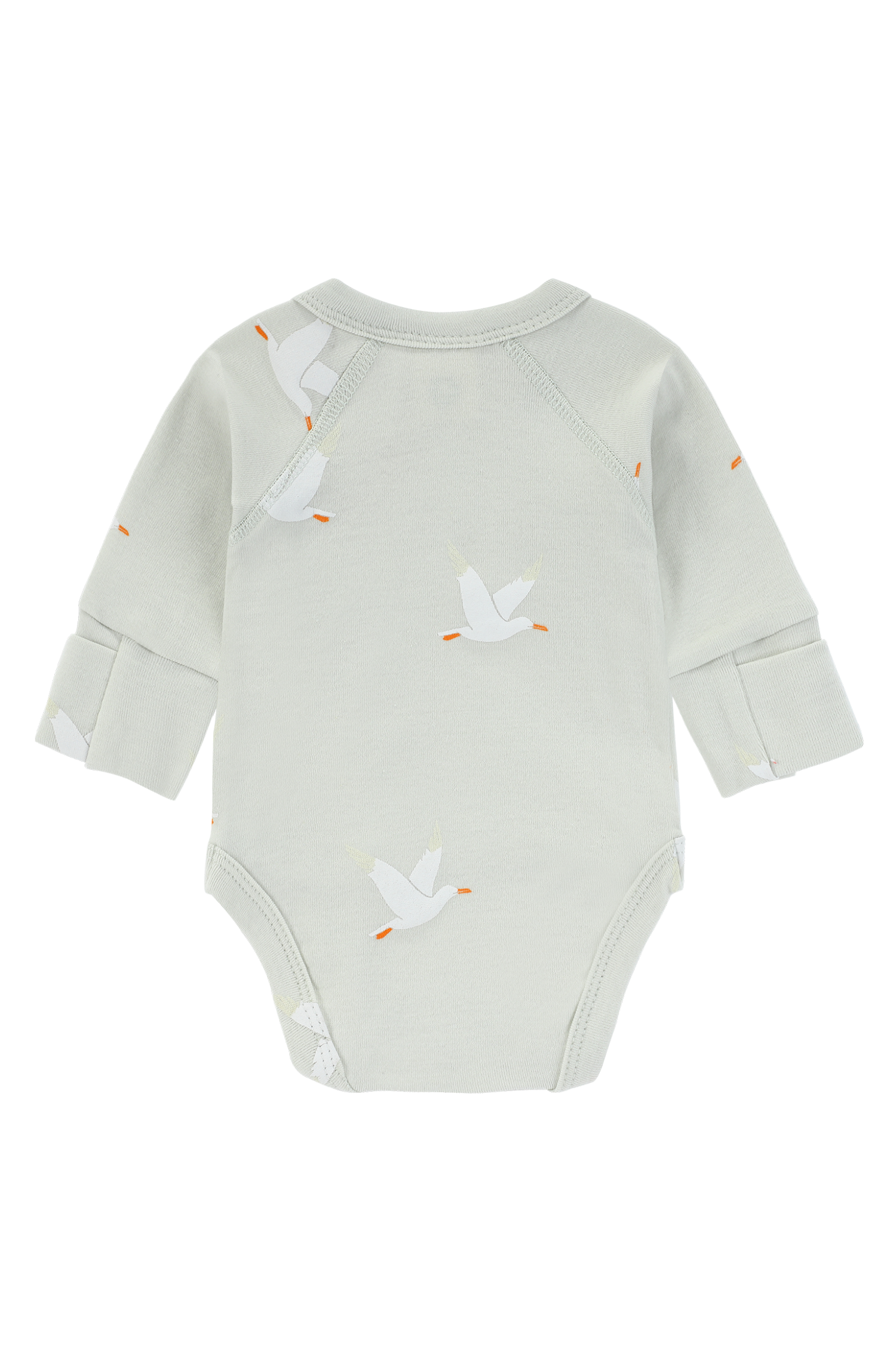Kimono Suit. Seagull
