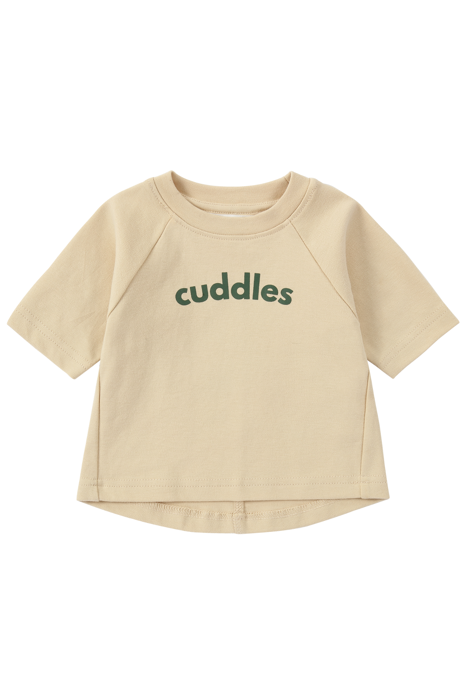 Baby & Kids 3/4 Sleeve Tee. Cuddles